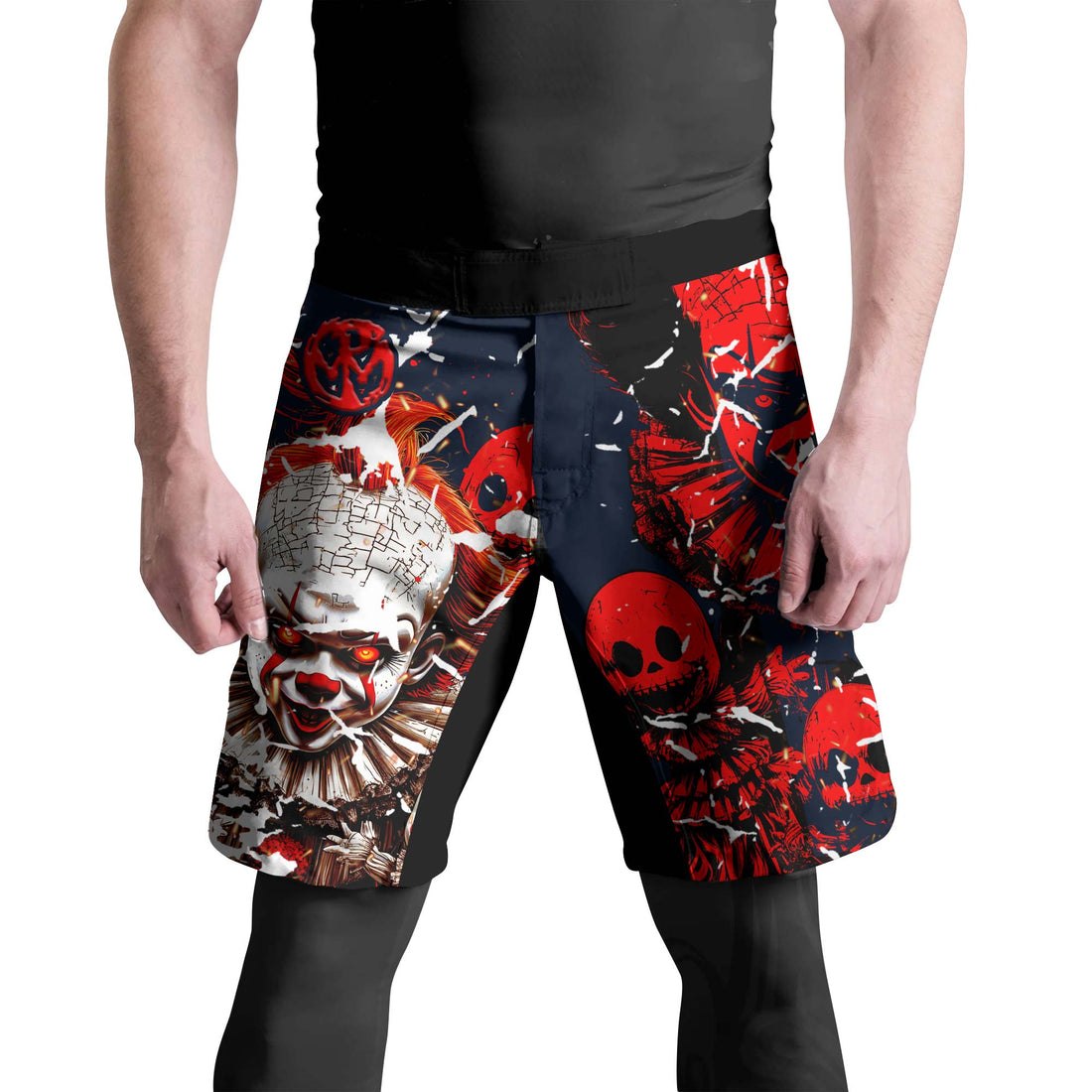 Evil Clown Pennywise Fight Shorts