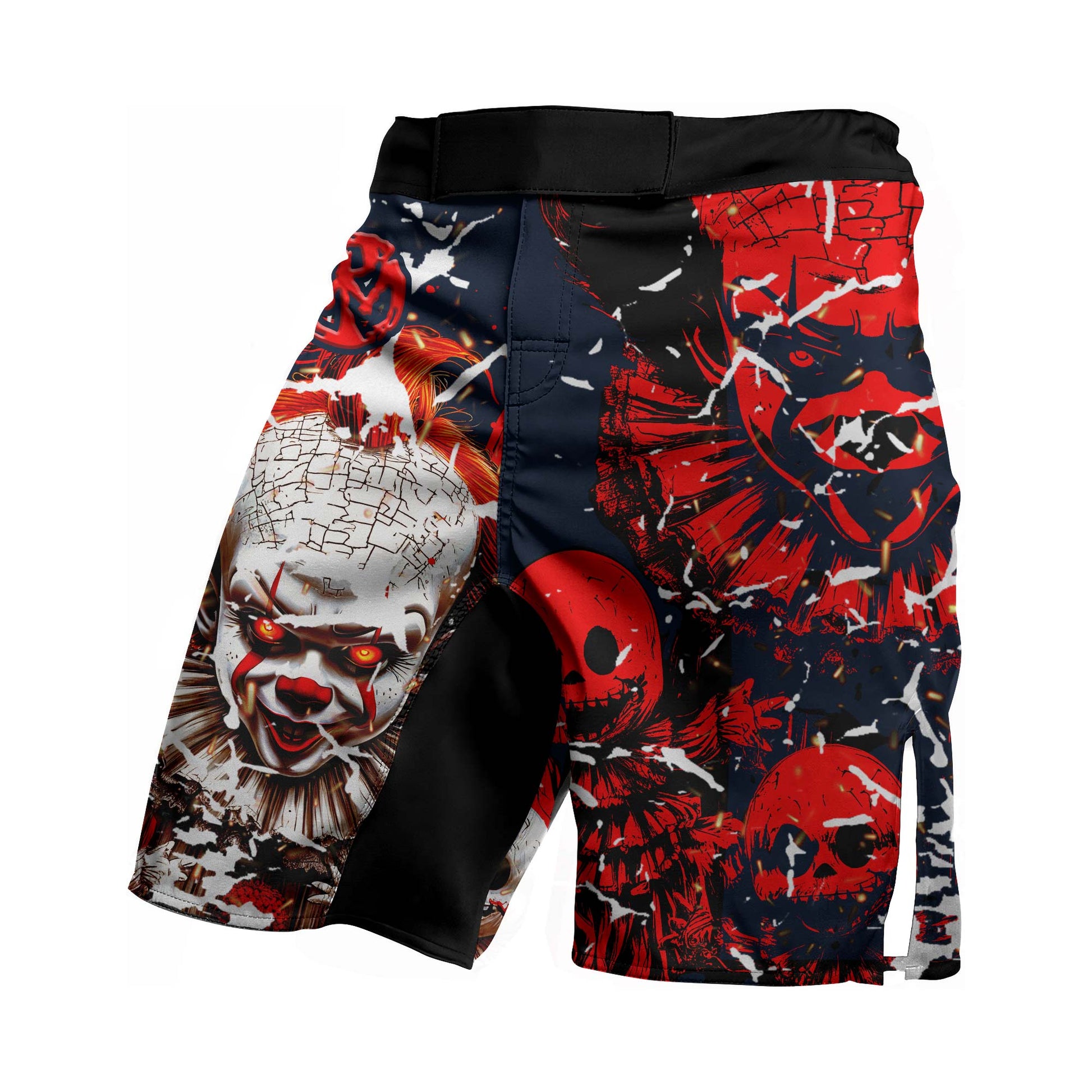 Evil Clown Pennywise Fight Shorts