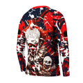 Evil Clown Pennywise Kids Rash Guard