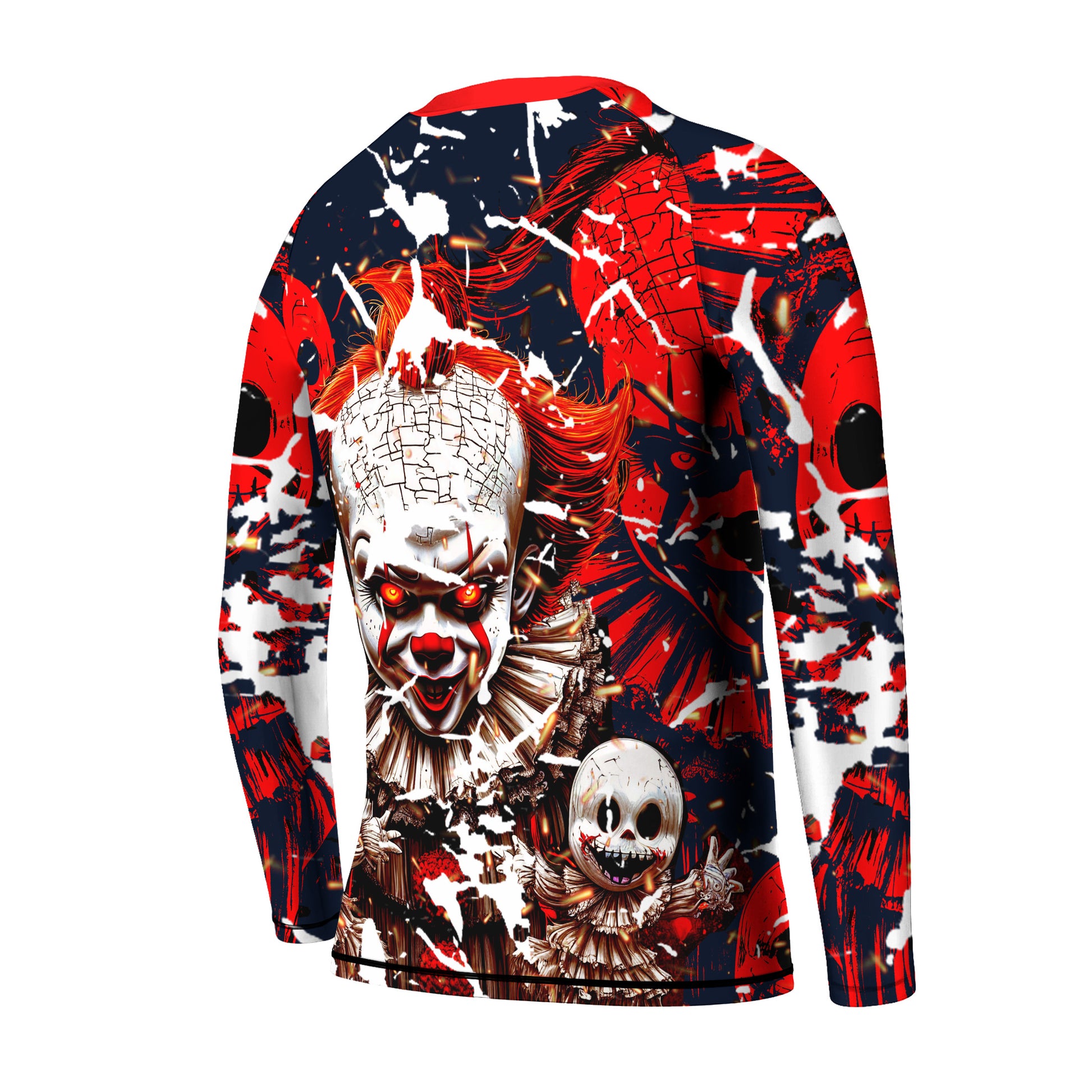 Evil Clown Pennywise Kids Rash Guard