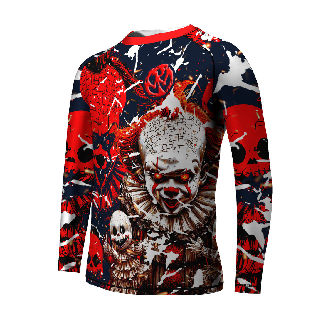 Evil Clown Pennywise Kids Rash Guard
