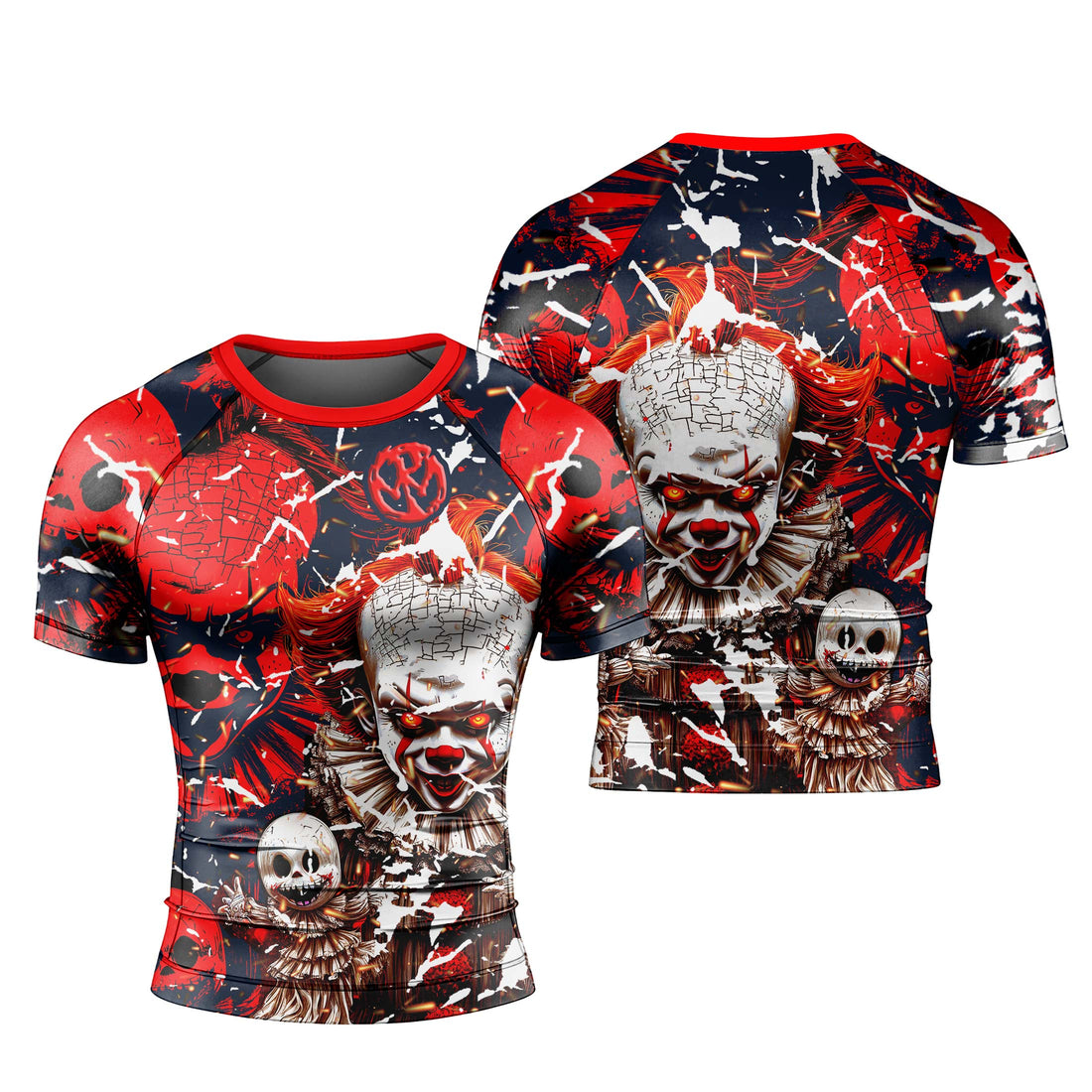 Evil Clown Pennywise Rash Guard