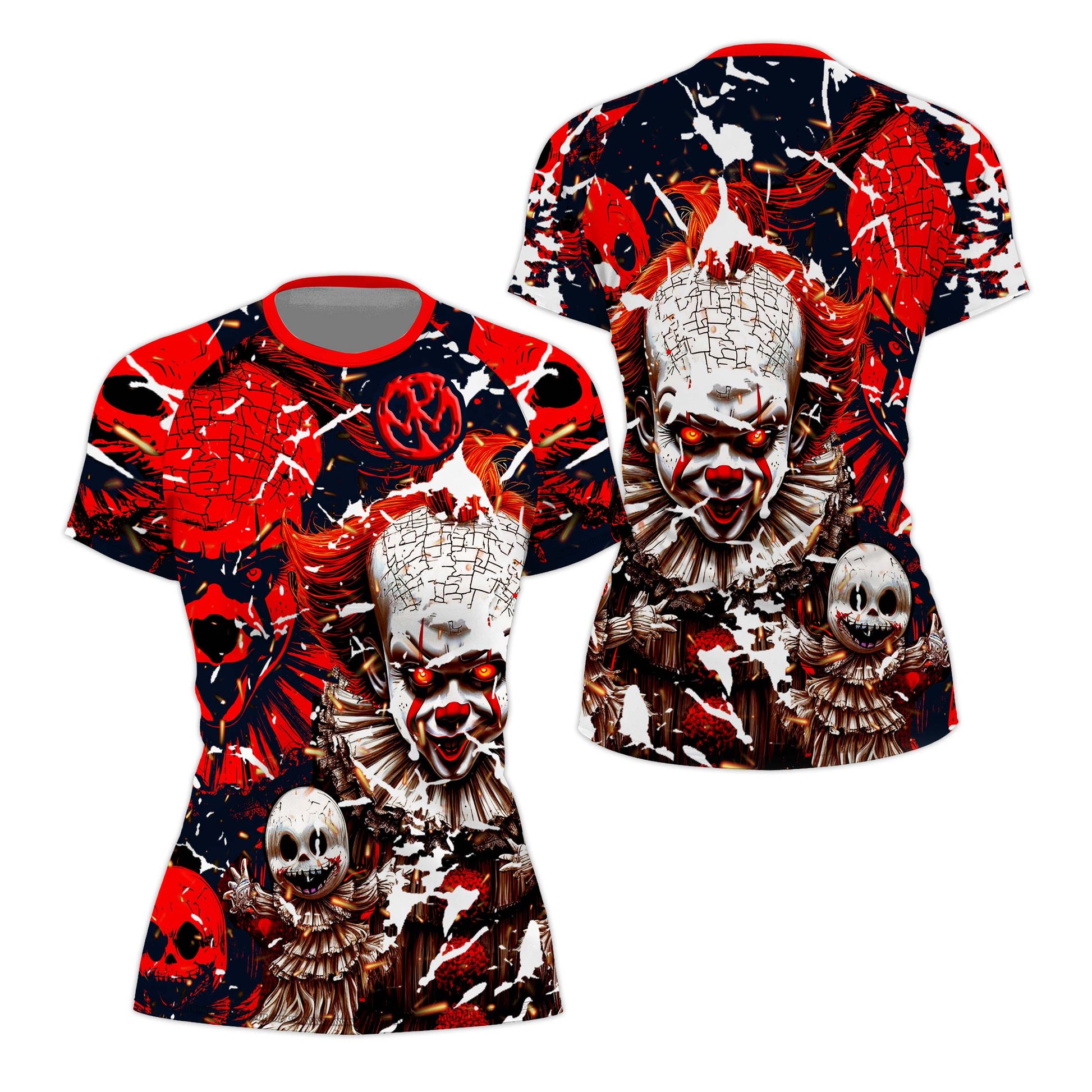 Evil Clown Pennywise Rash Guard