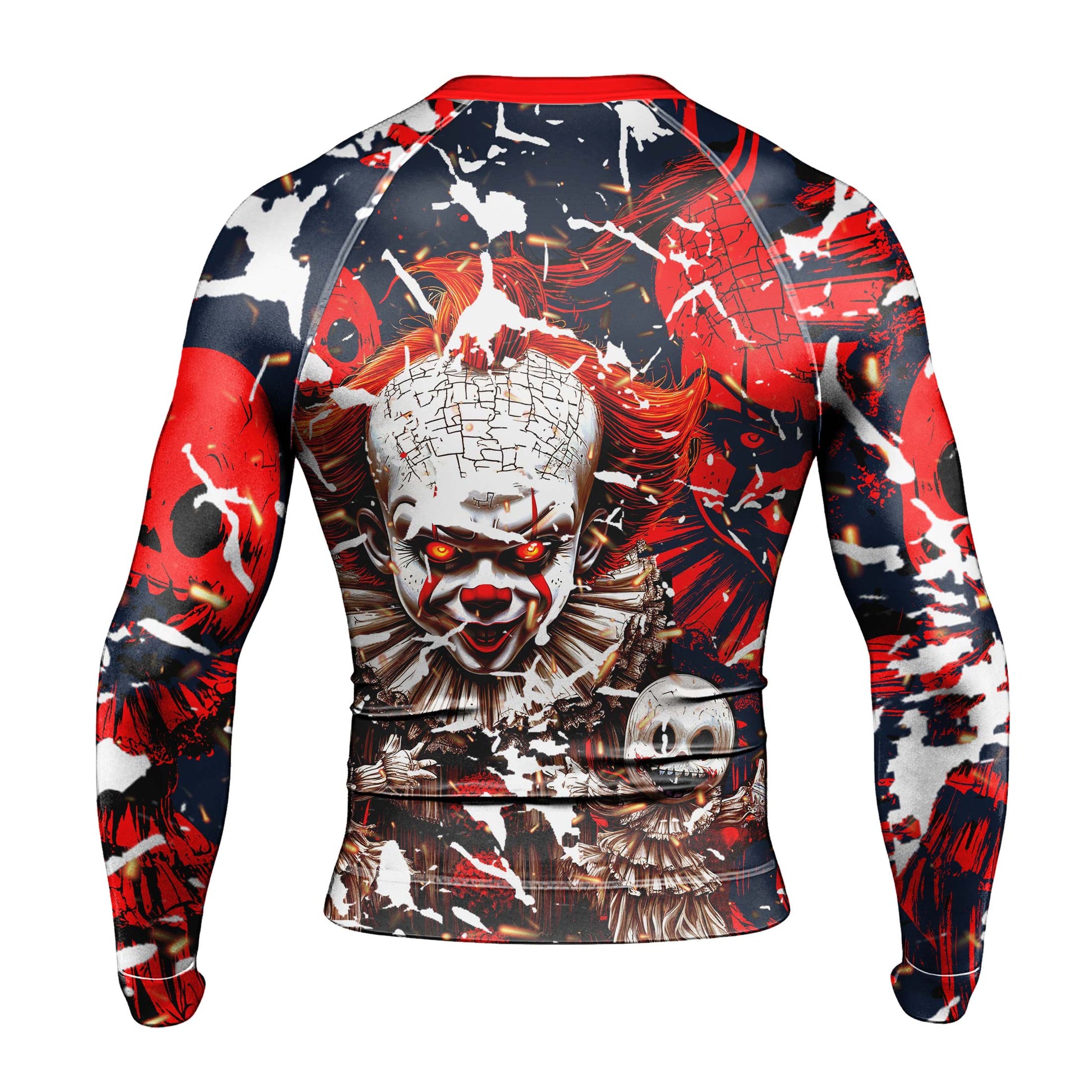 Evil Clown Pennywise Rash Guard
