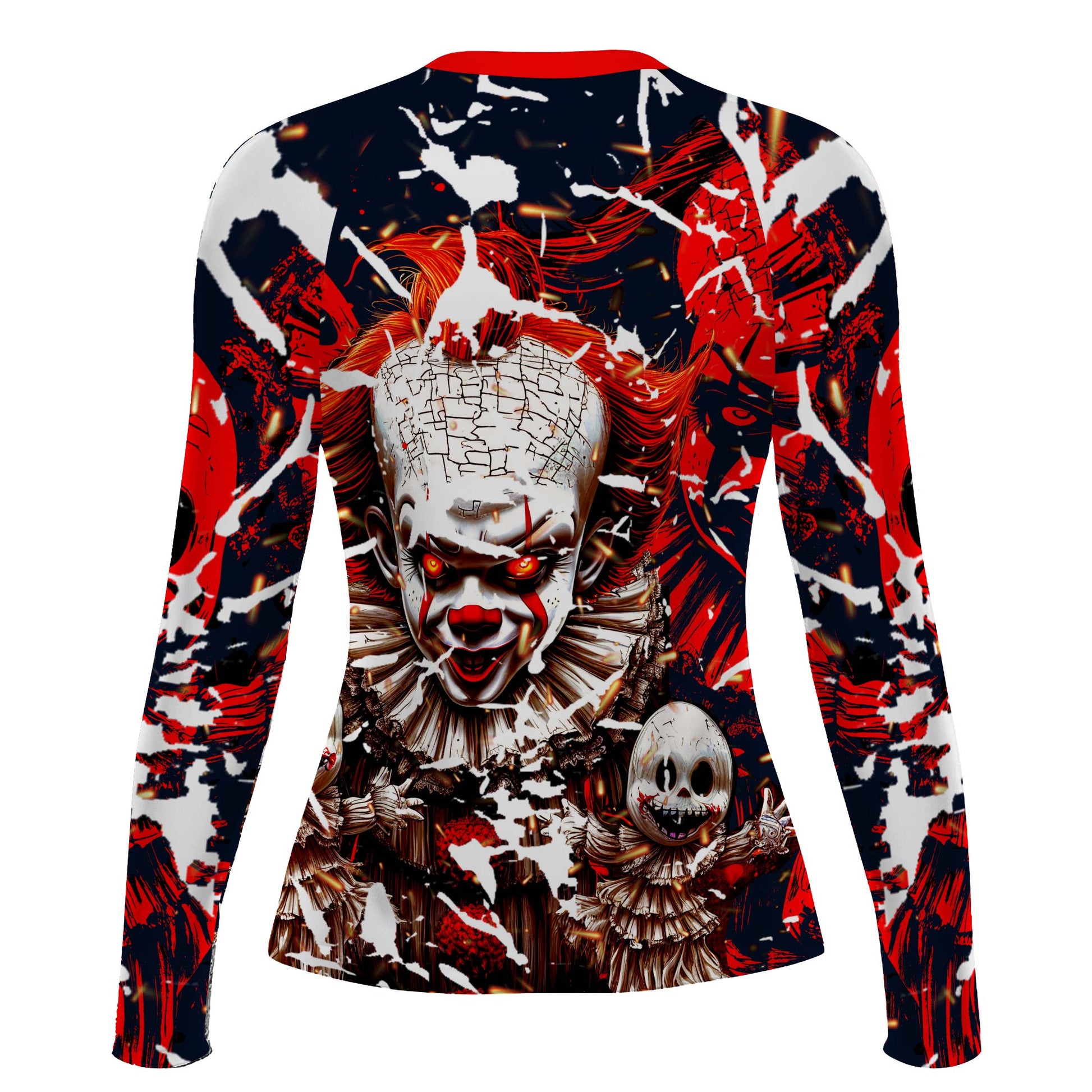 Evil Clown Pennywise Rash Guard
