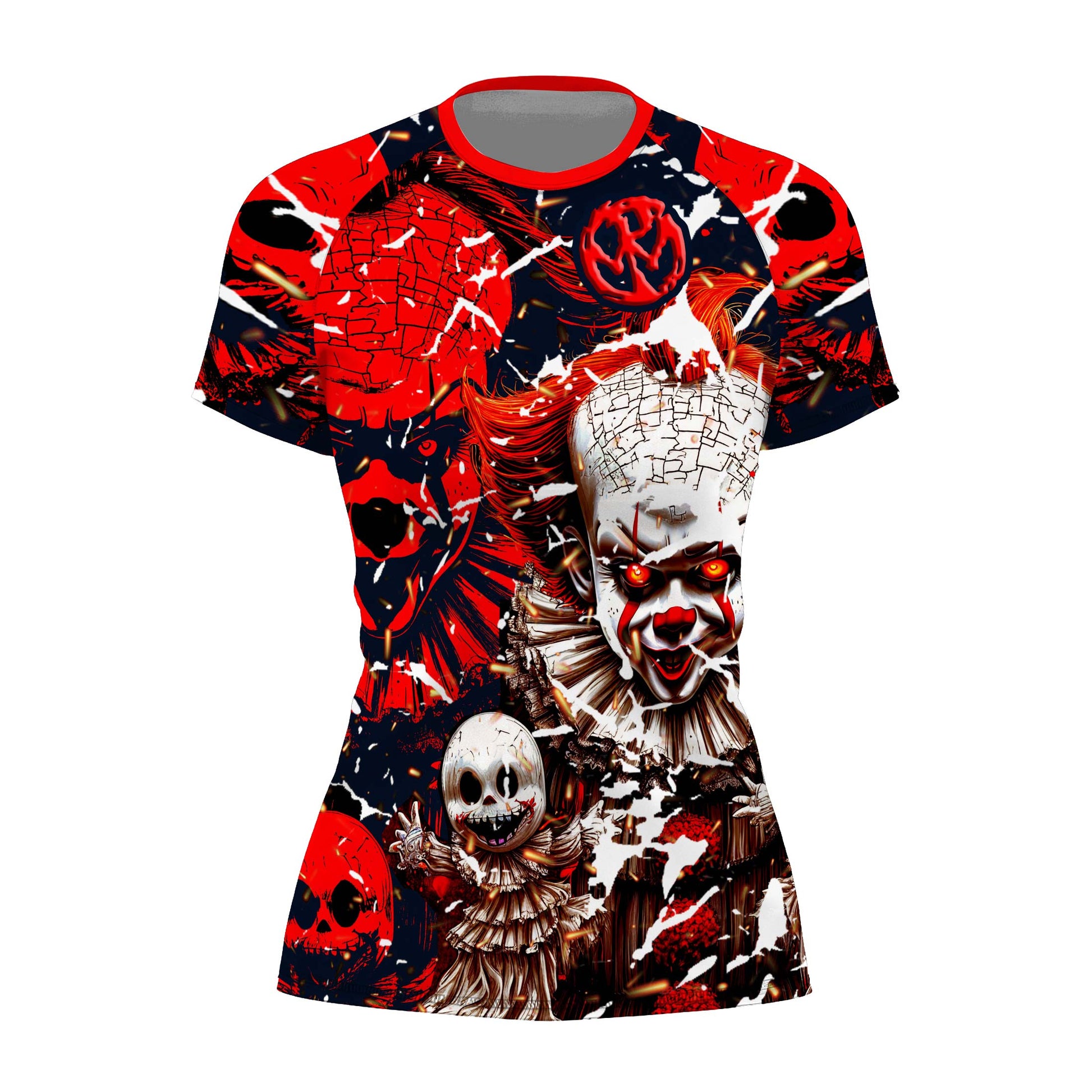 Evil Clown Pennywise Rash Guard