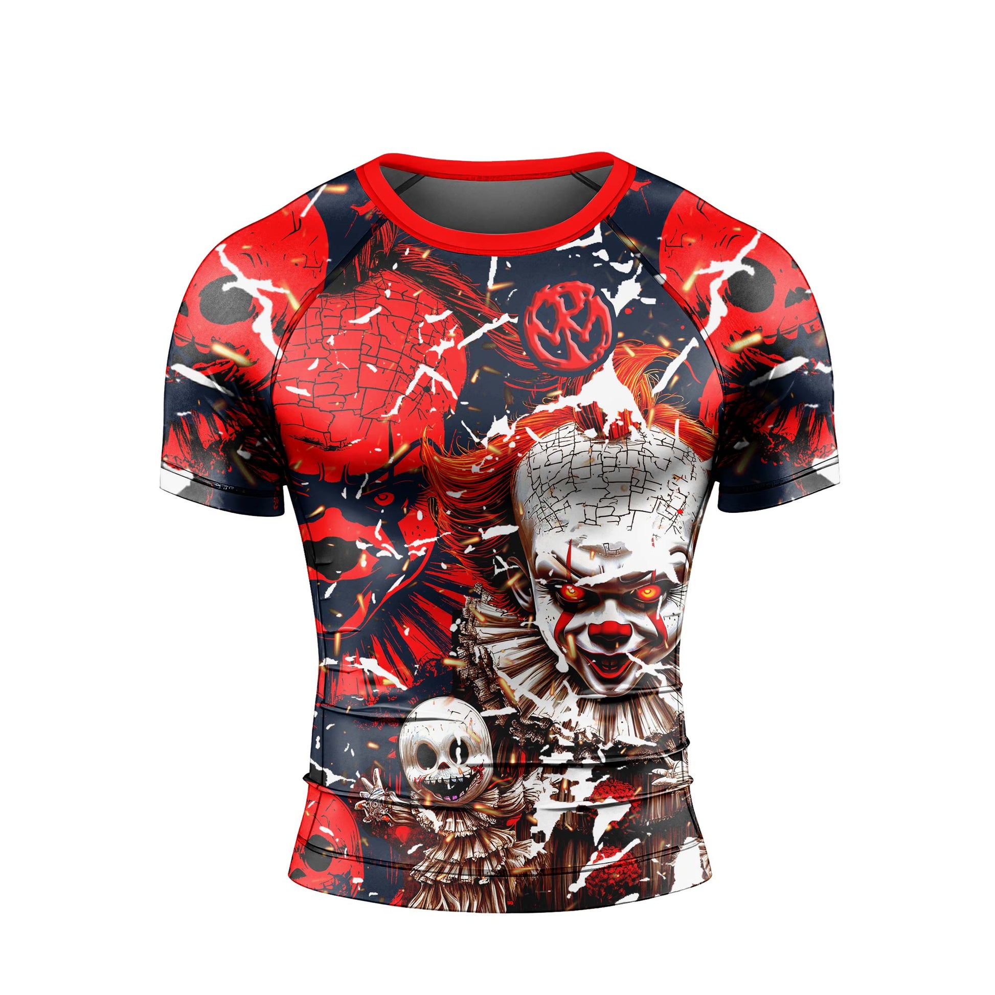 Evil Clown Pennywise Rash Guard