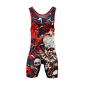Evil Clown Pennywise Wrestling Singlet