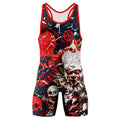 Evil Clown Pennywise Wrestling Singlet