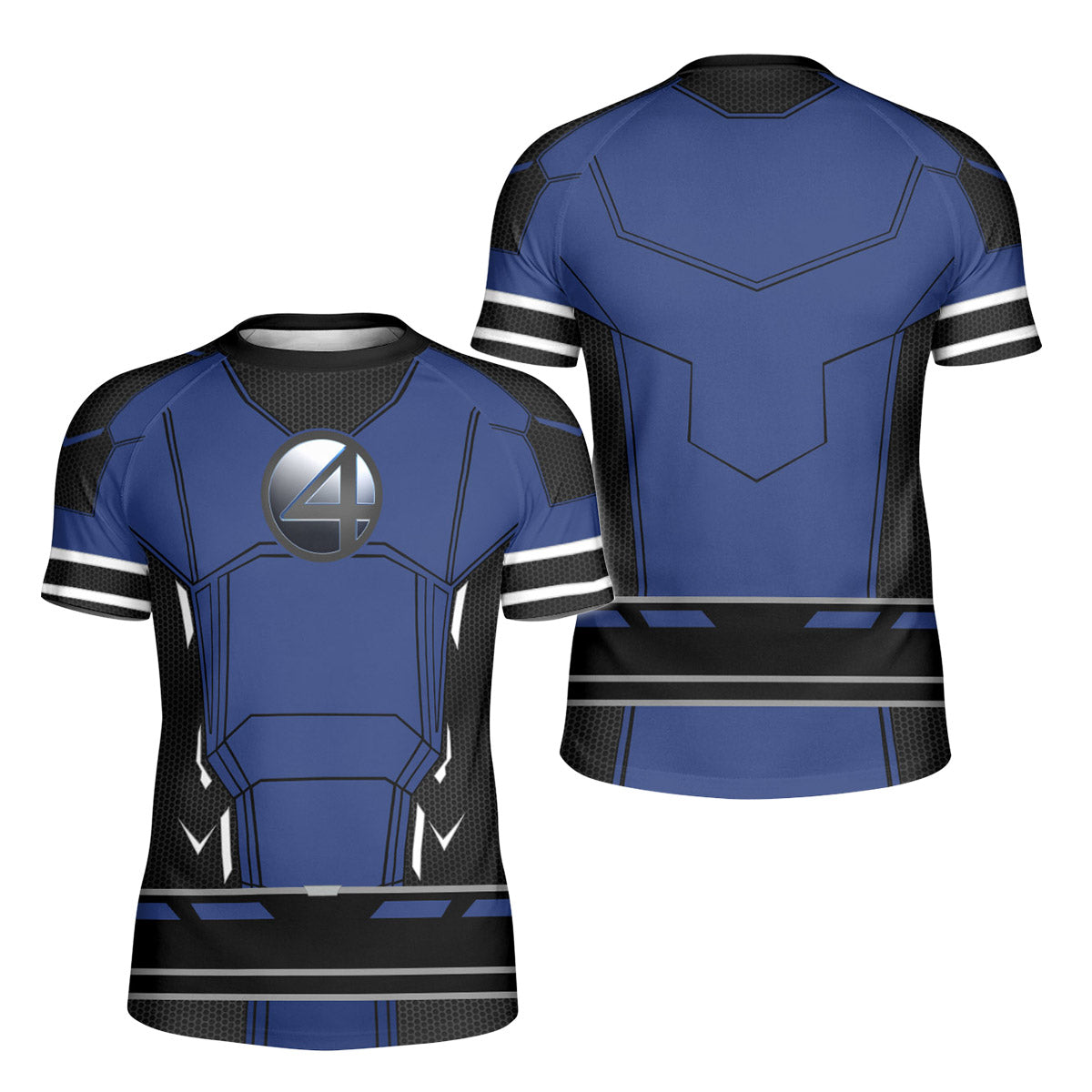 Fantastic Four Cosplay Kids Rash Guard