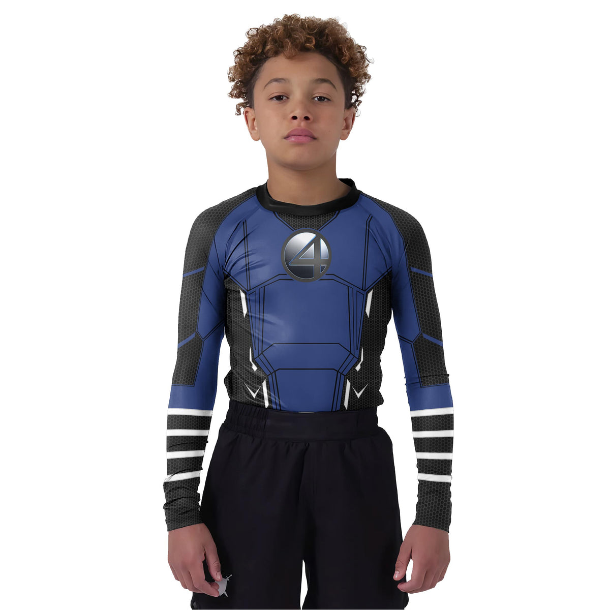Fantastic Four Cosplay Kids Rash Guard