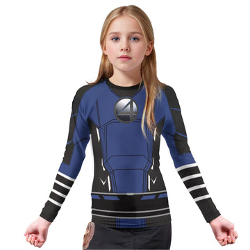 Fantastic Four Cosplay Kids Rash Guard