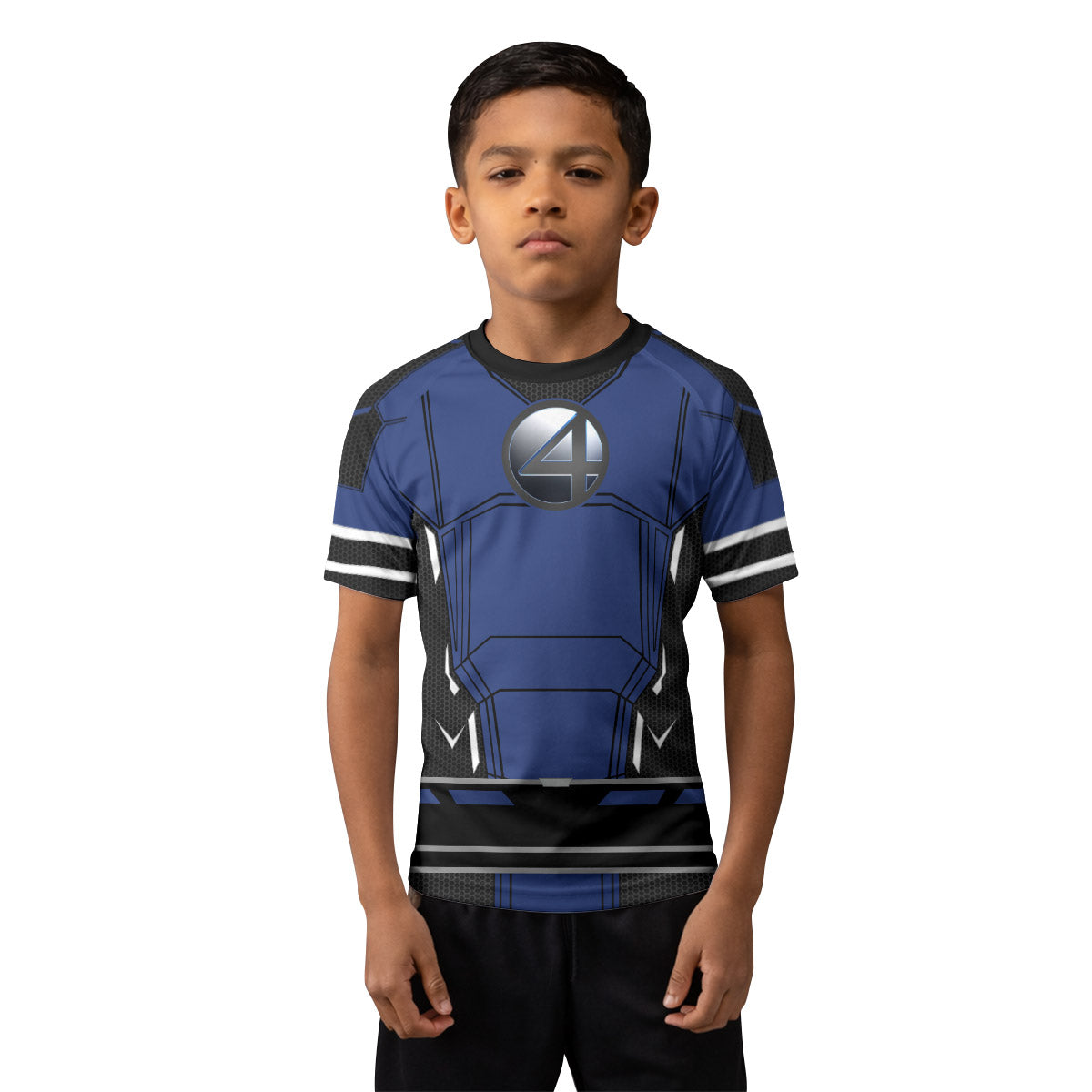 Fantastic Four Cosplay Kids Rash Guard
