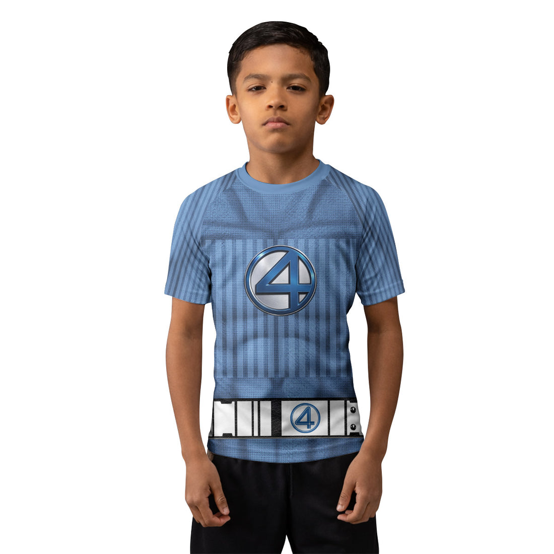 Fantastic Four Stripe Kids Rash Guard