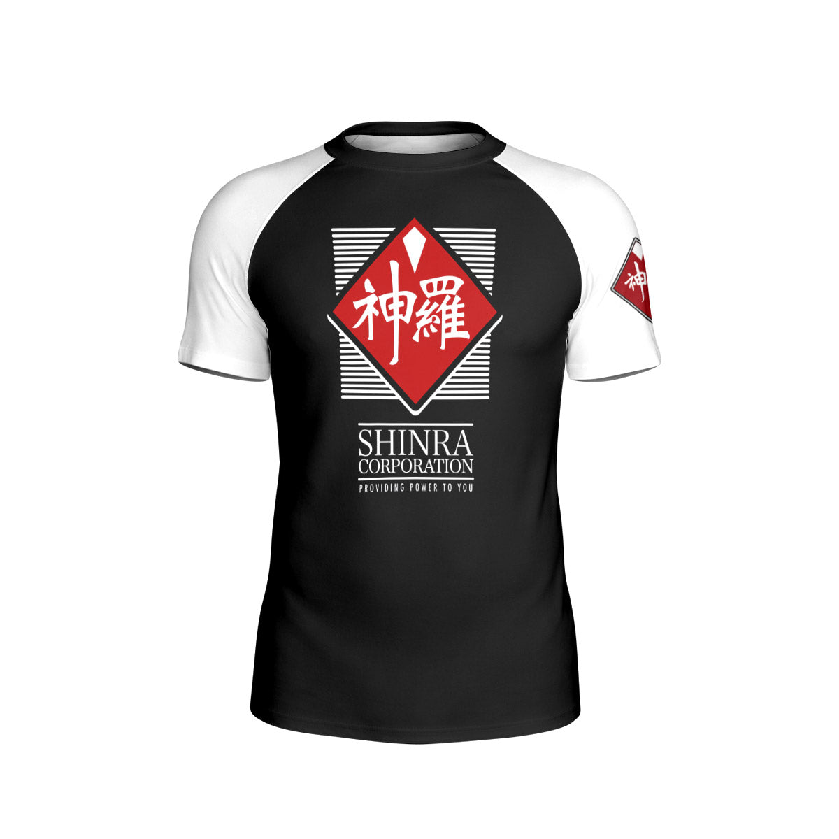Final Fantasy Shinra Electric Power Company Kids Rash Guard