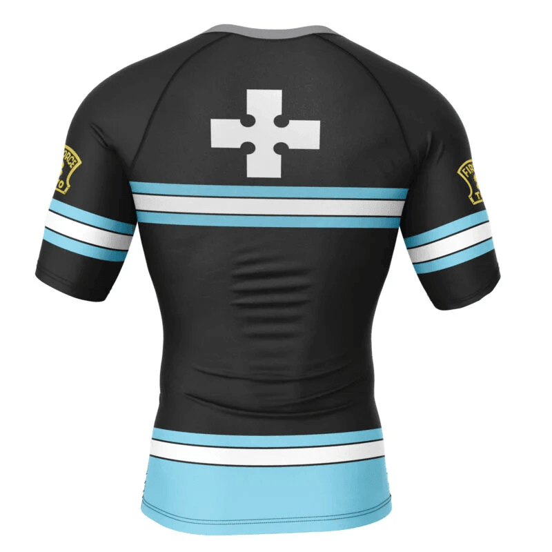 Fire Force Company 8 Uniform Rash Guard