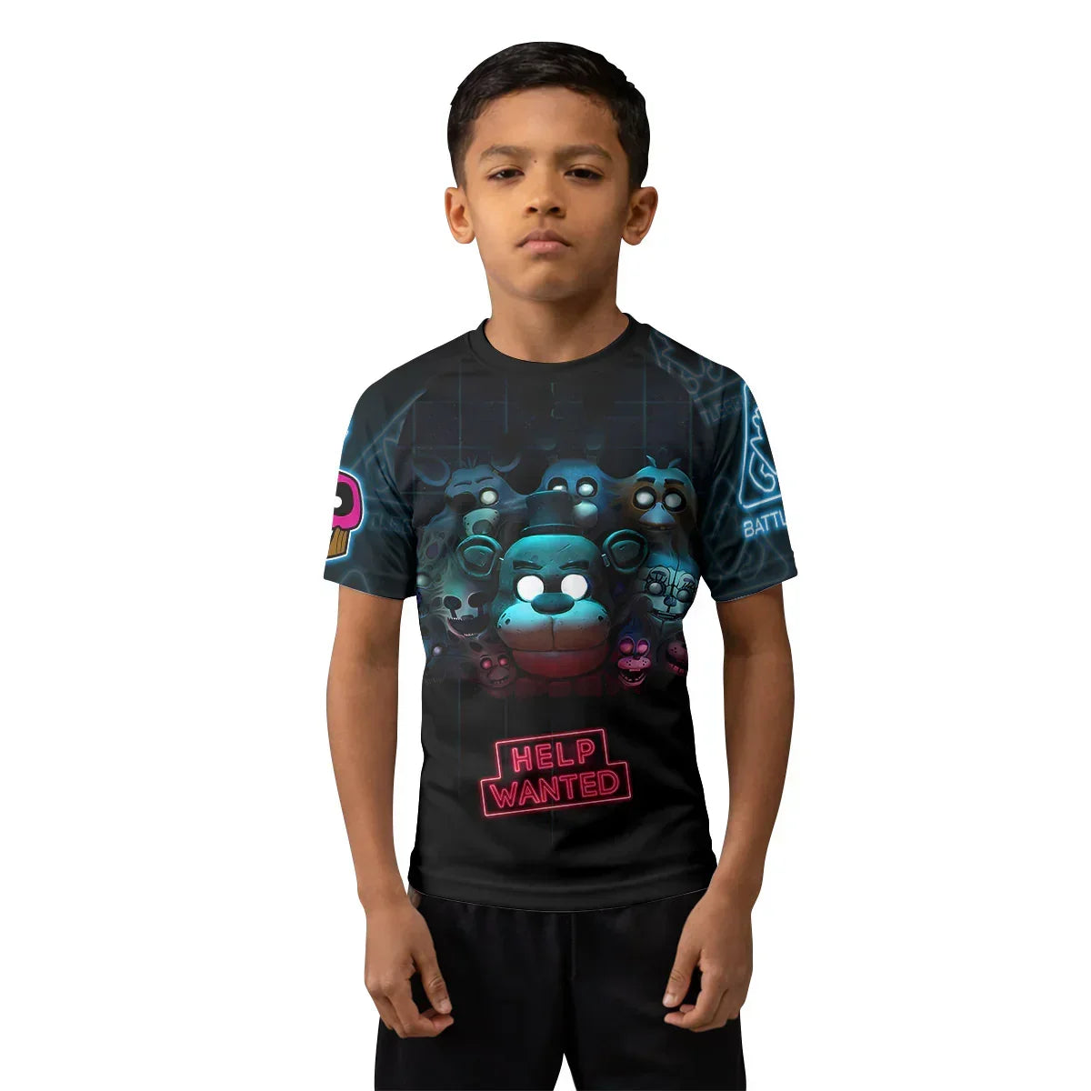 Five Nights at Freddy's Kids Rash Guard