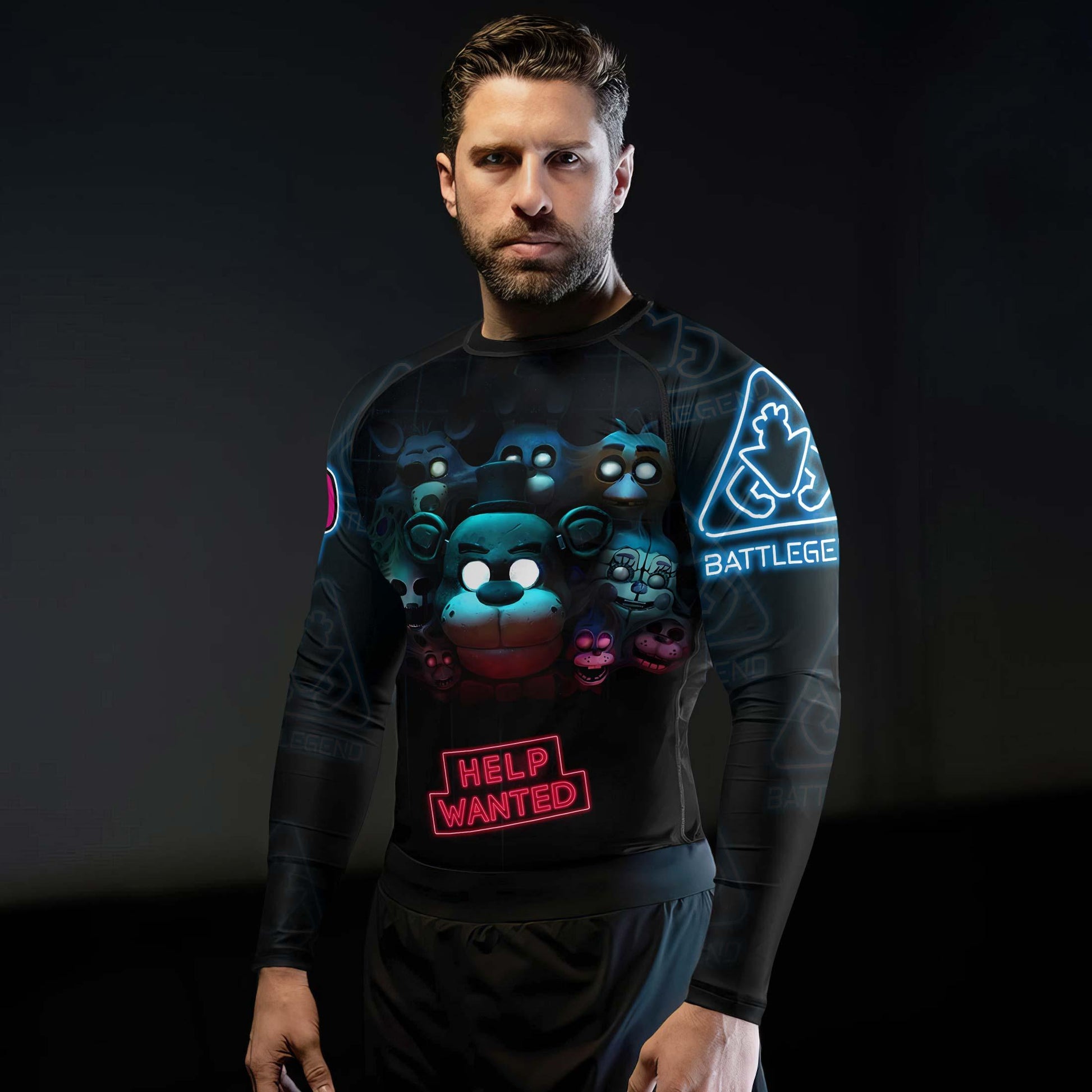Five Nights at Freddy's Rash Guard