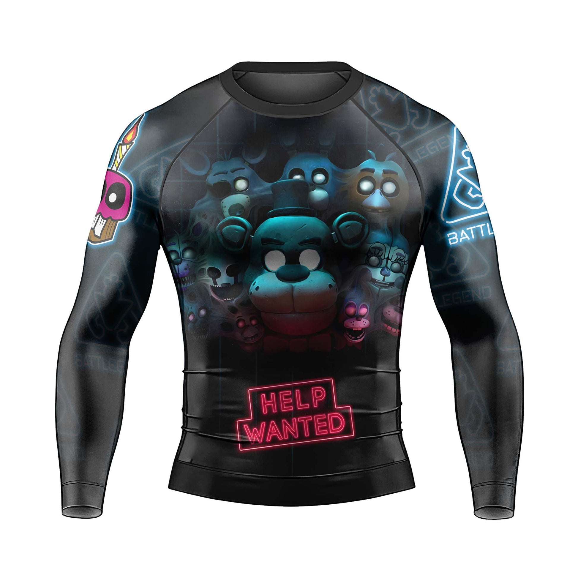 Five Nights at Freddy's Rash Guard