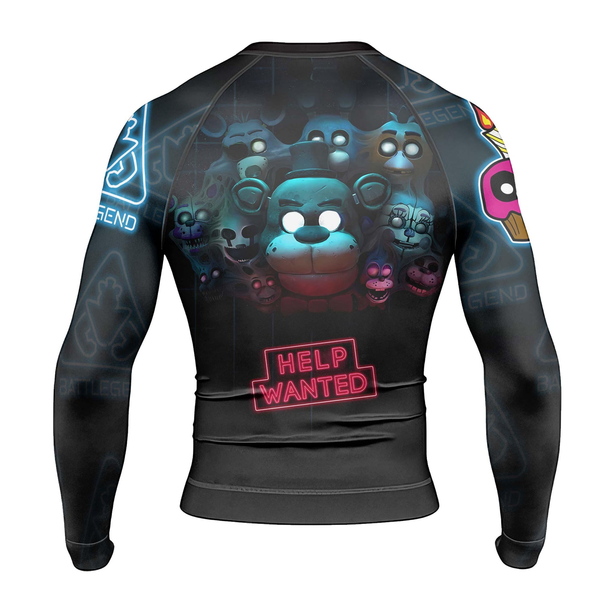 Five Nights at Freddy's Rash Guard