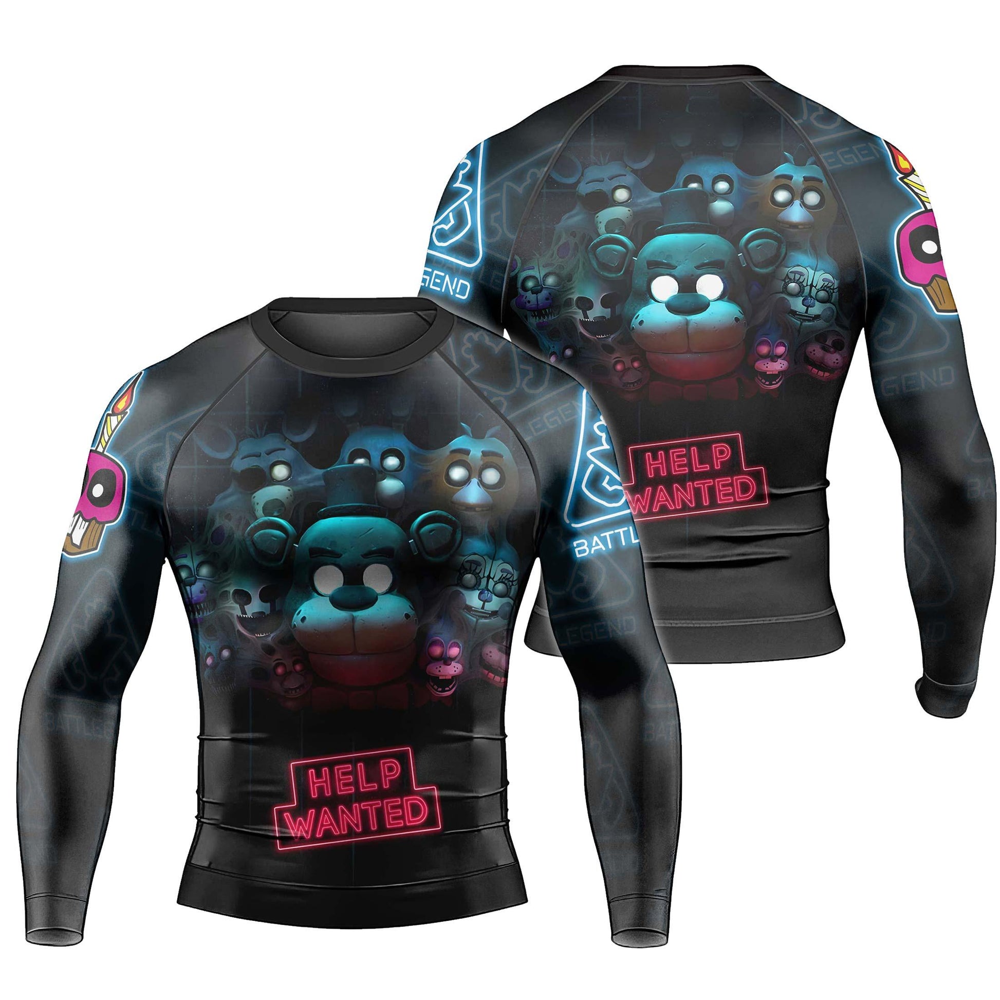 Five Nights at Freddy's Rash Guard