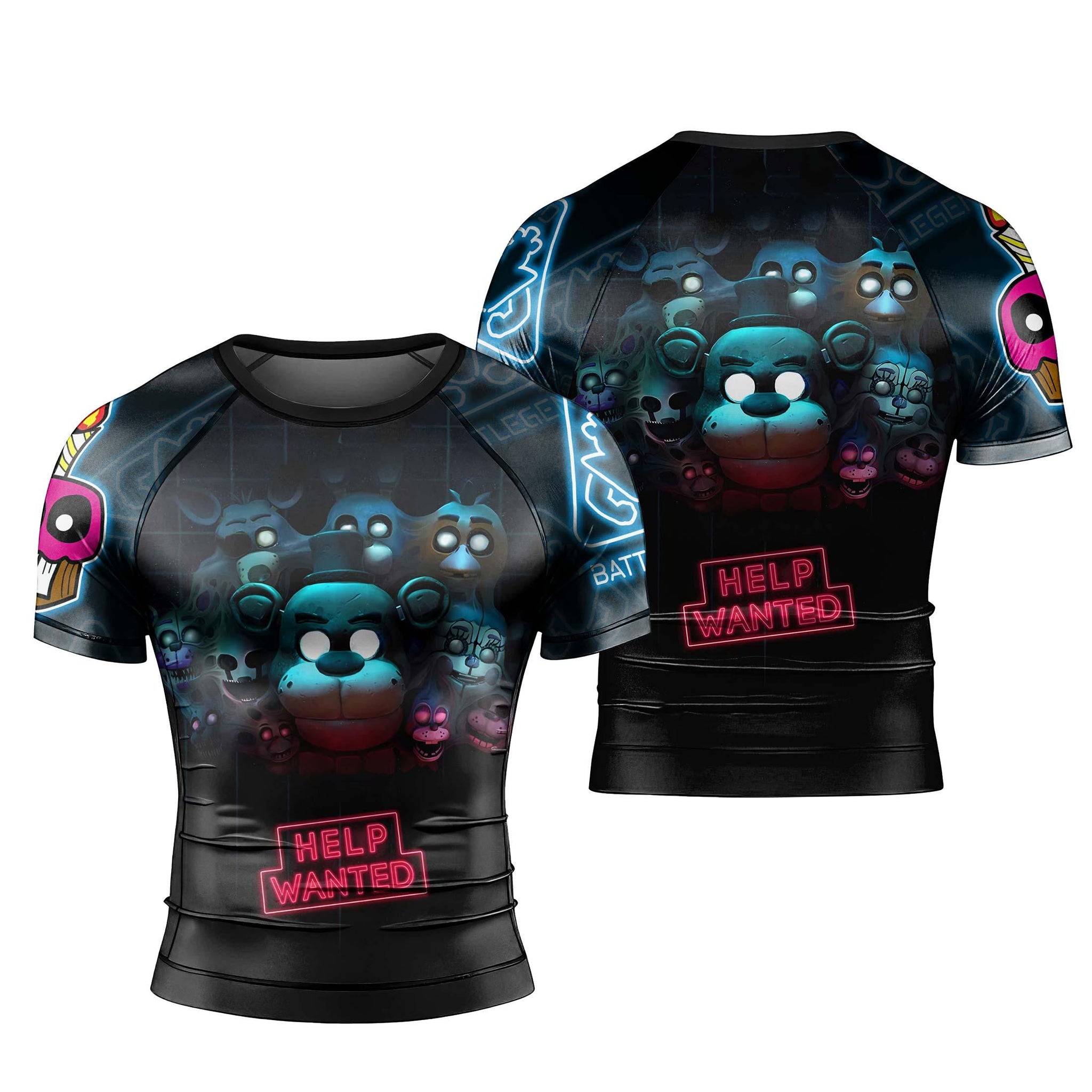 Five Nights at Freddy's Rash Guard