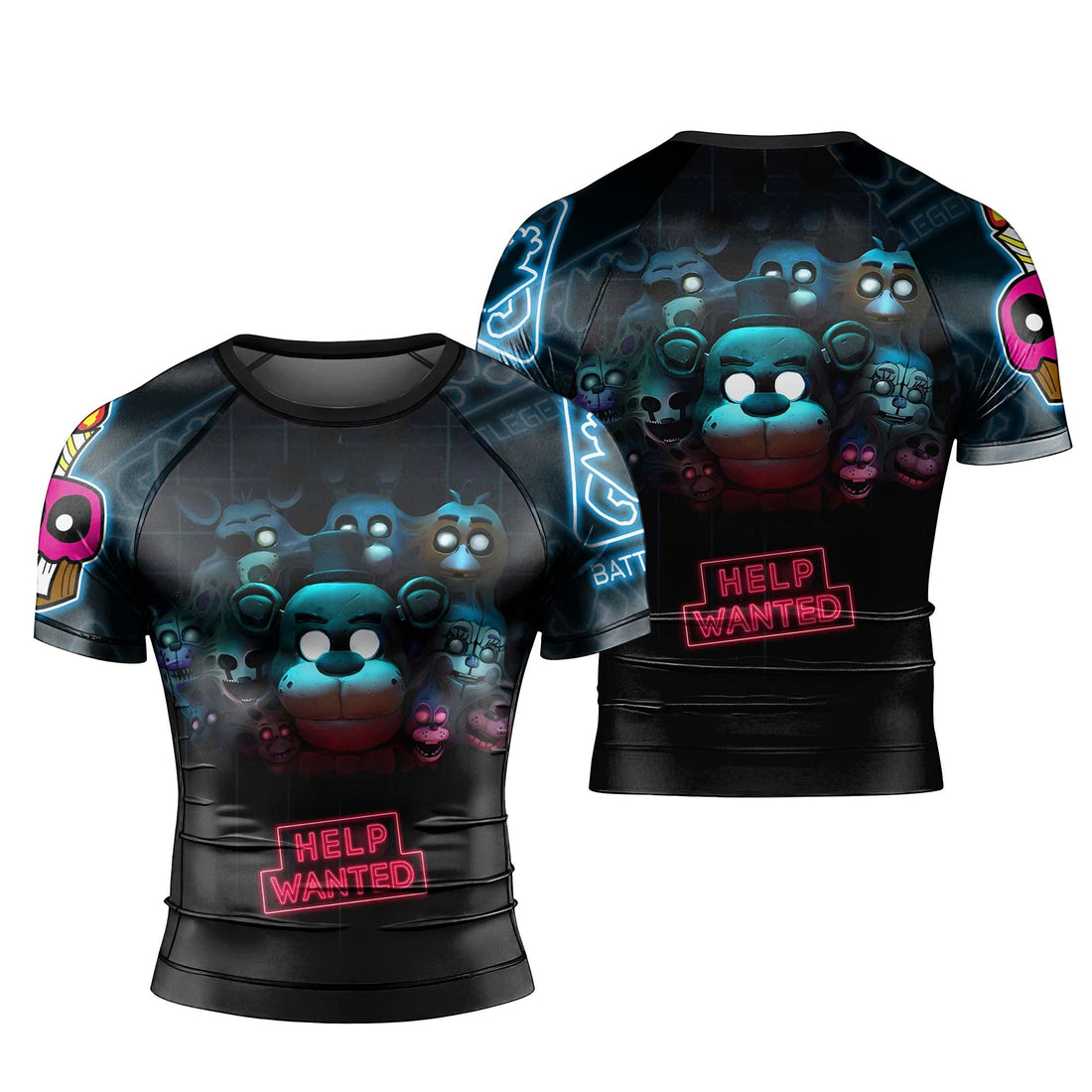 Five Nights at Freddy's Rash Guard