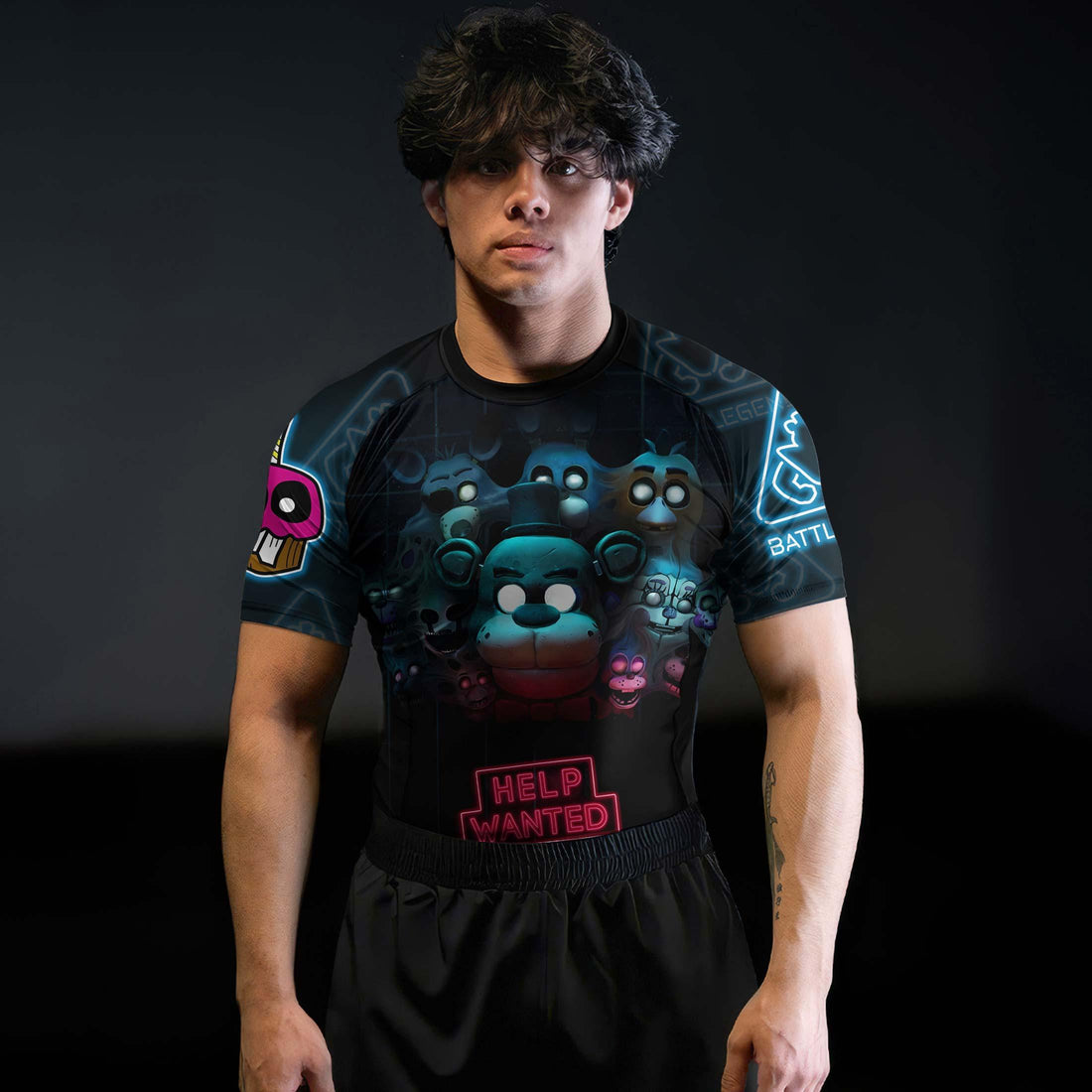 Five Nights at Freddy's Rash Guard
