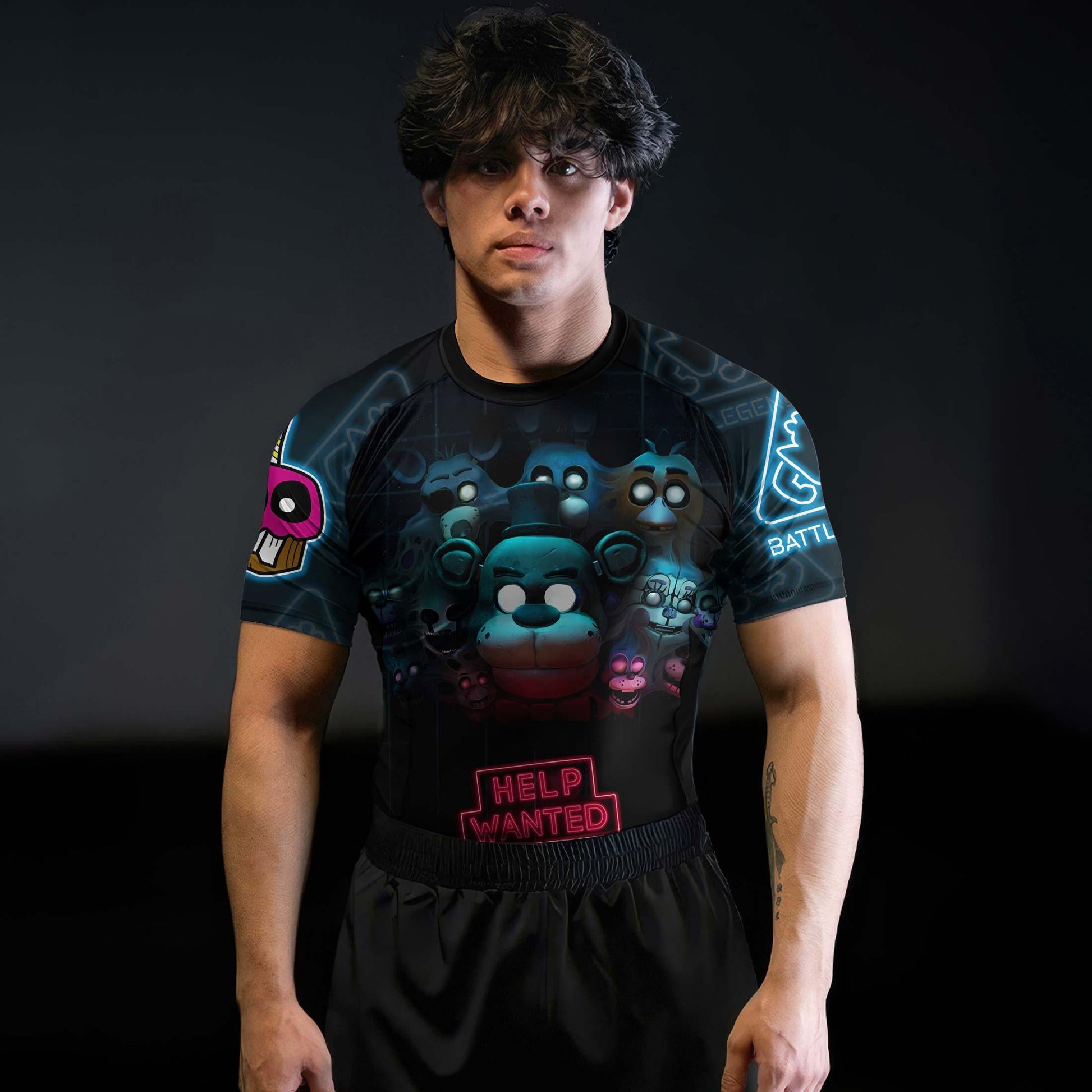 Five Nights at Freddy's Rash Guard