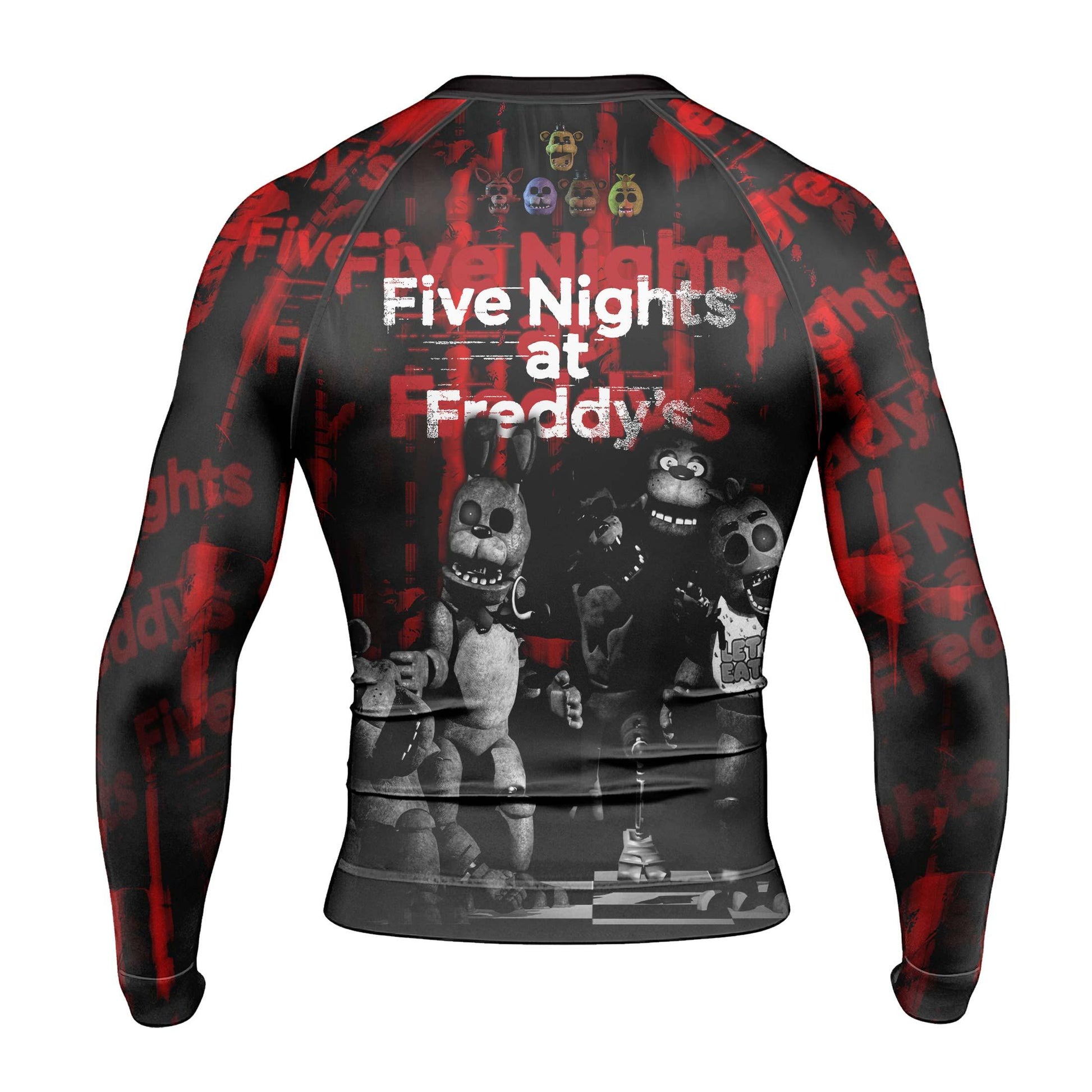 Five Nights at Freddy's Terror Crew Rash Guard