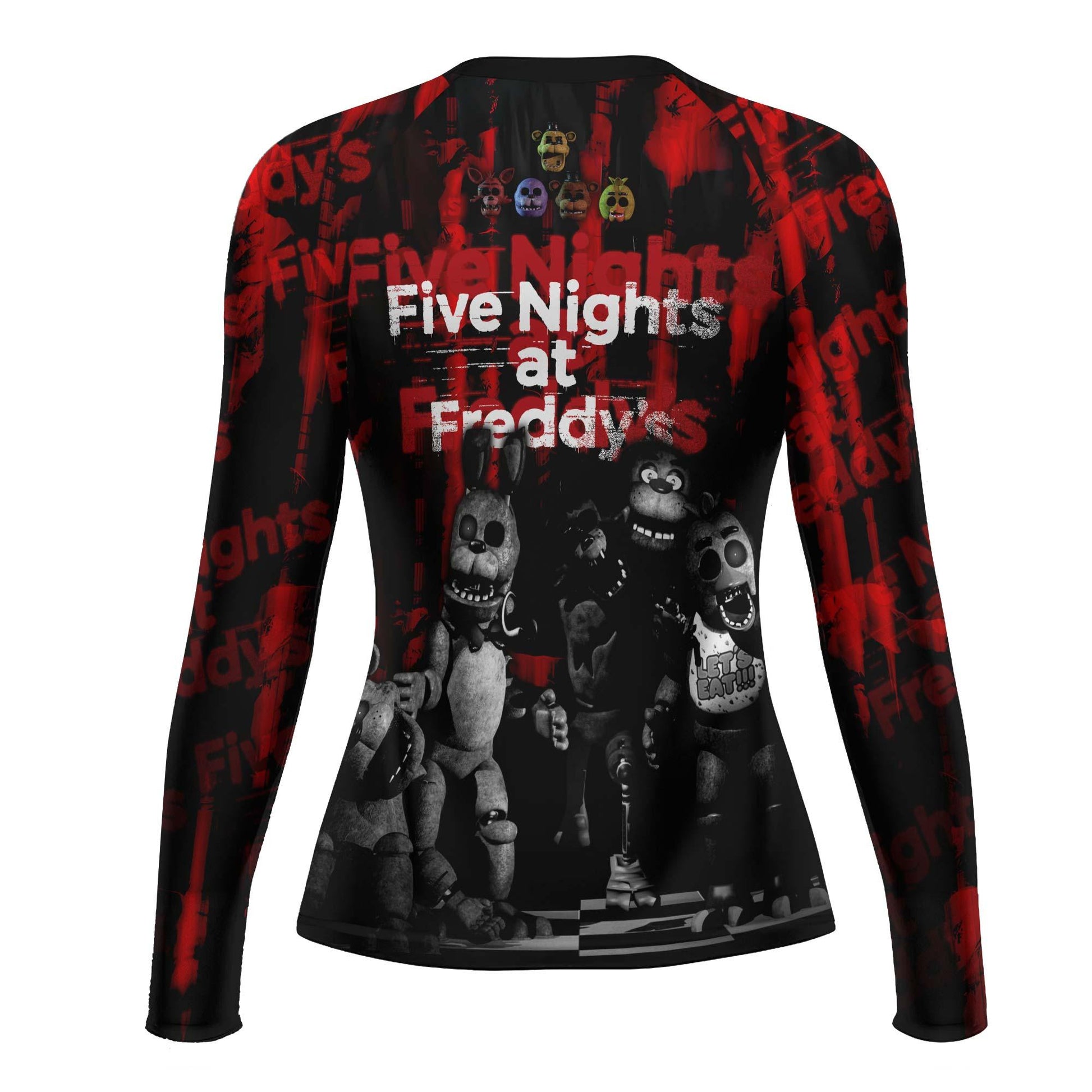 Five Nights at Freddy's Terror Crew Rash Guard