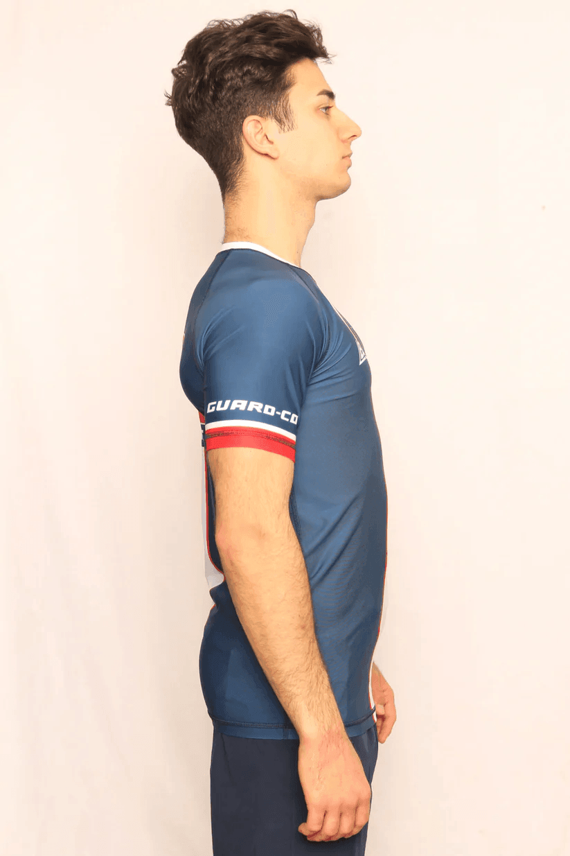 France Short Sleeve Rash Guard