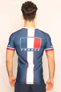 France Short Sleeve Rash Guard