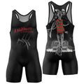 Freddy Coming Wrestling Singlet