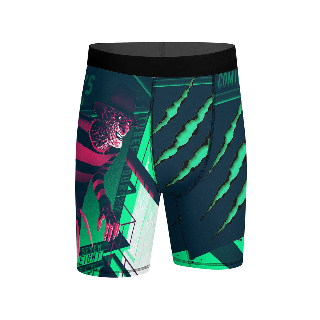 Freddy Krueger Coming Compression Shorts