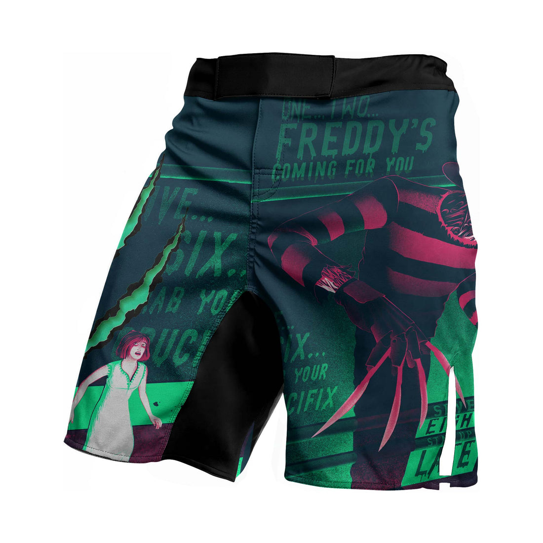 Freddy Krueger Coming Fight Shorts
