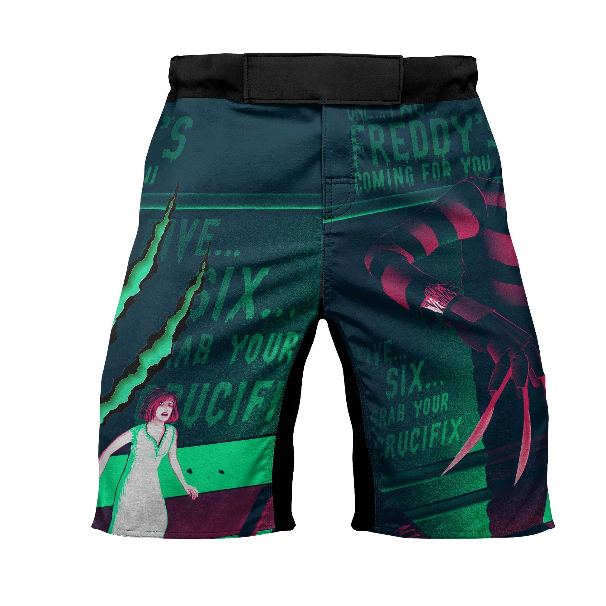 Freddy Krueger Coming Fight Shorts