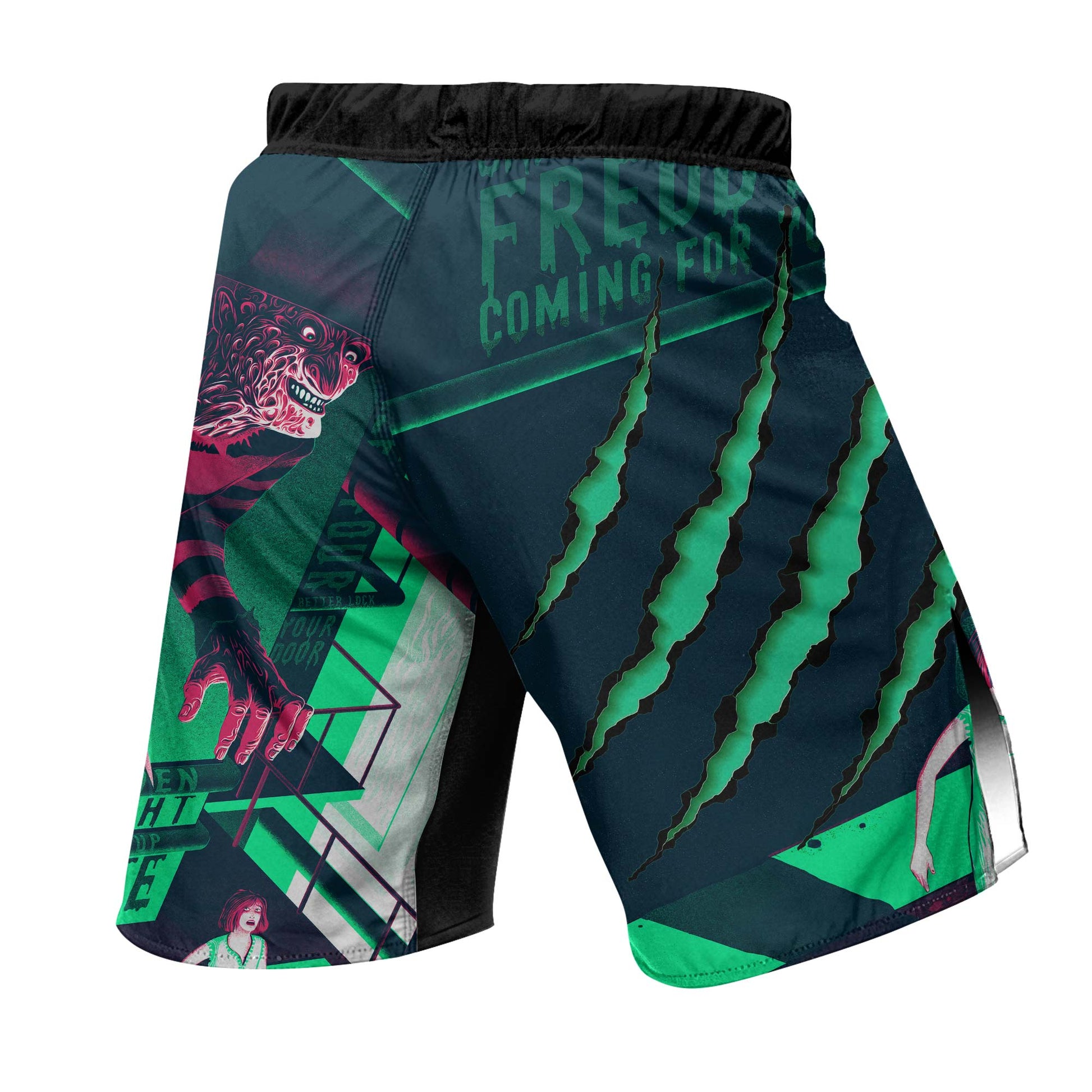 Freddy Krueger Coming Fight Shorts