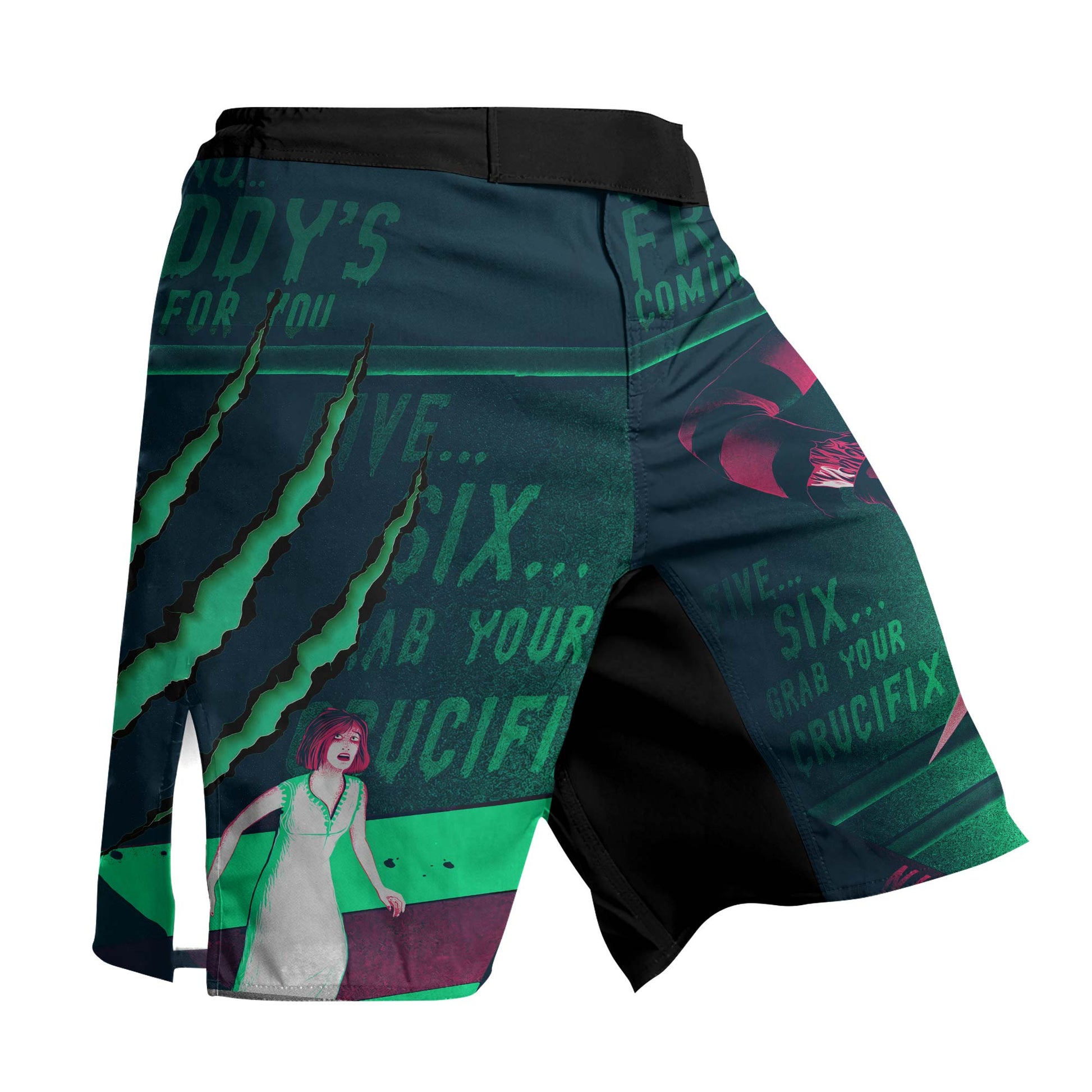 Freddy Krueger Coming Fight Shorts