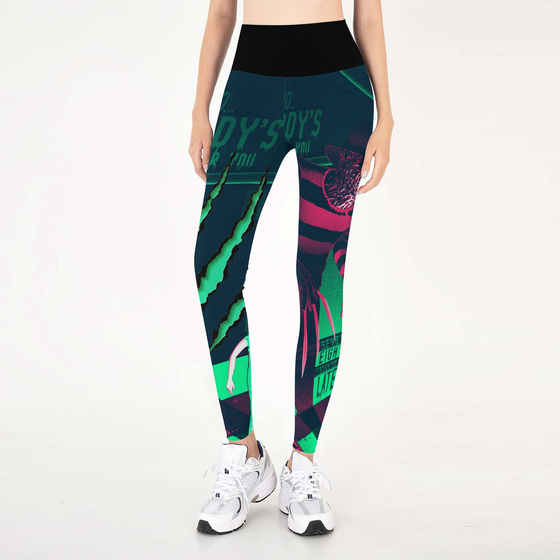 Freddy Krueger Coming Leggings