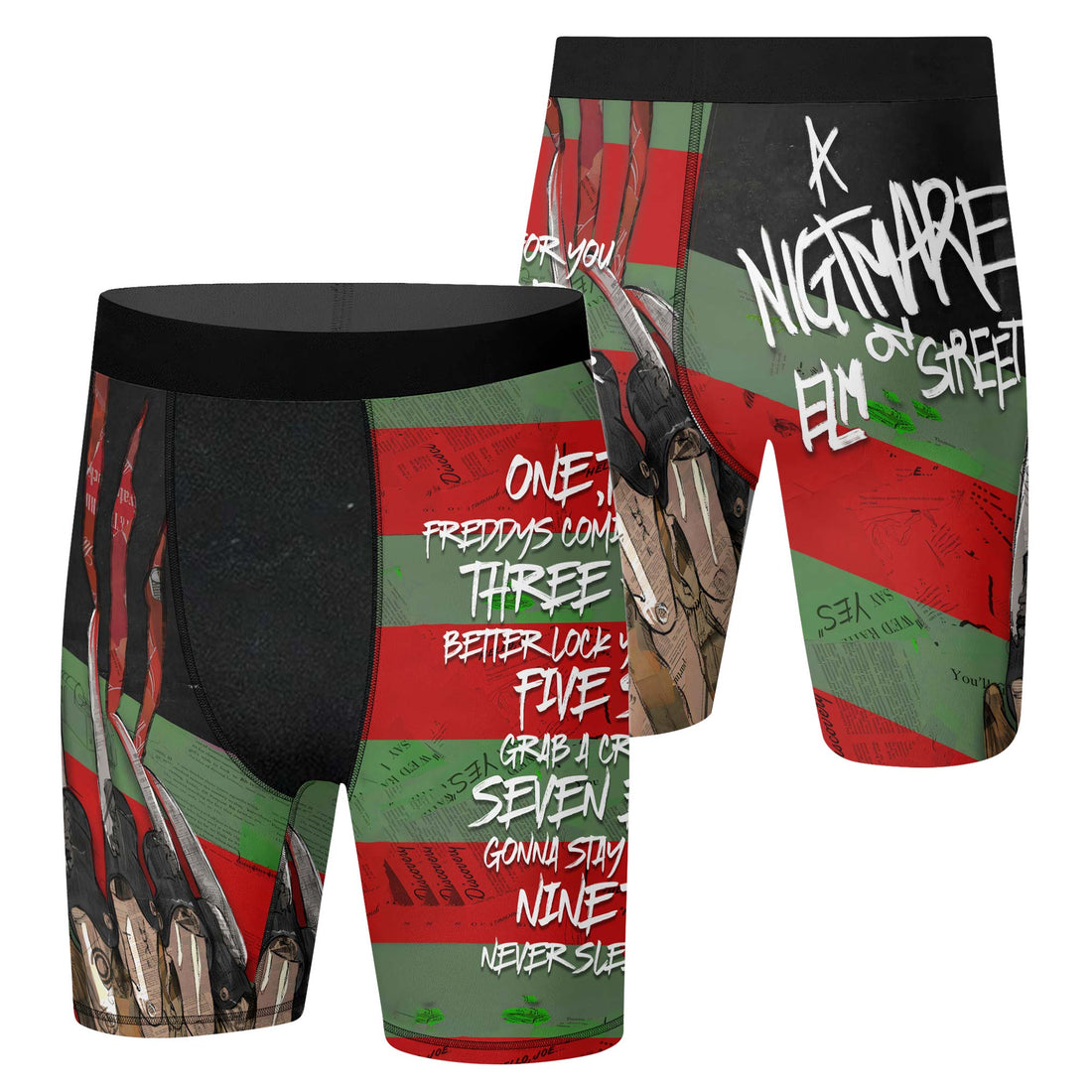 Freddy Krueger Compression Shorts