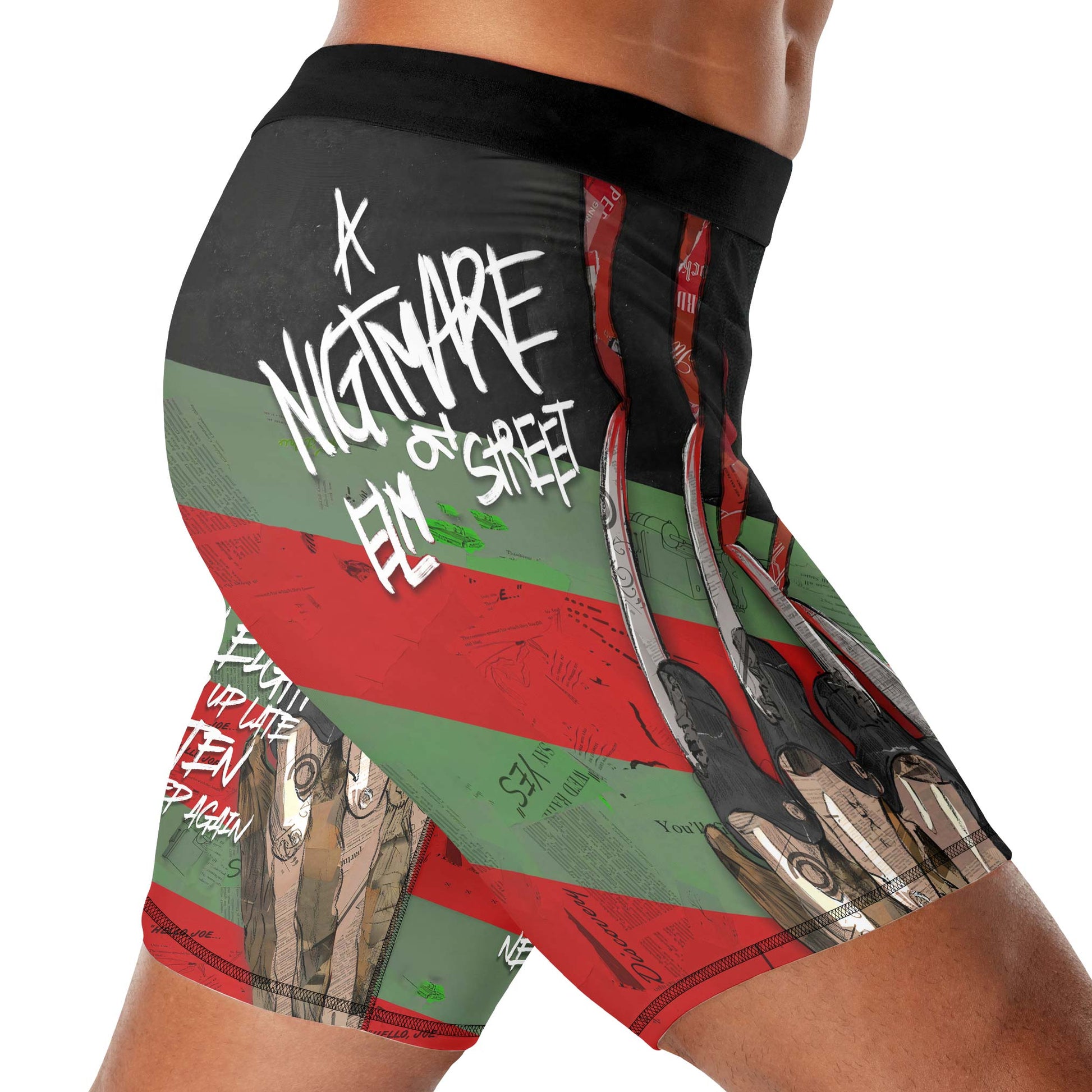 Freddy Krueger Compression Shorts