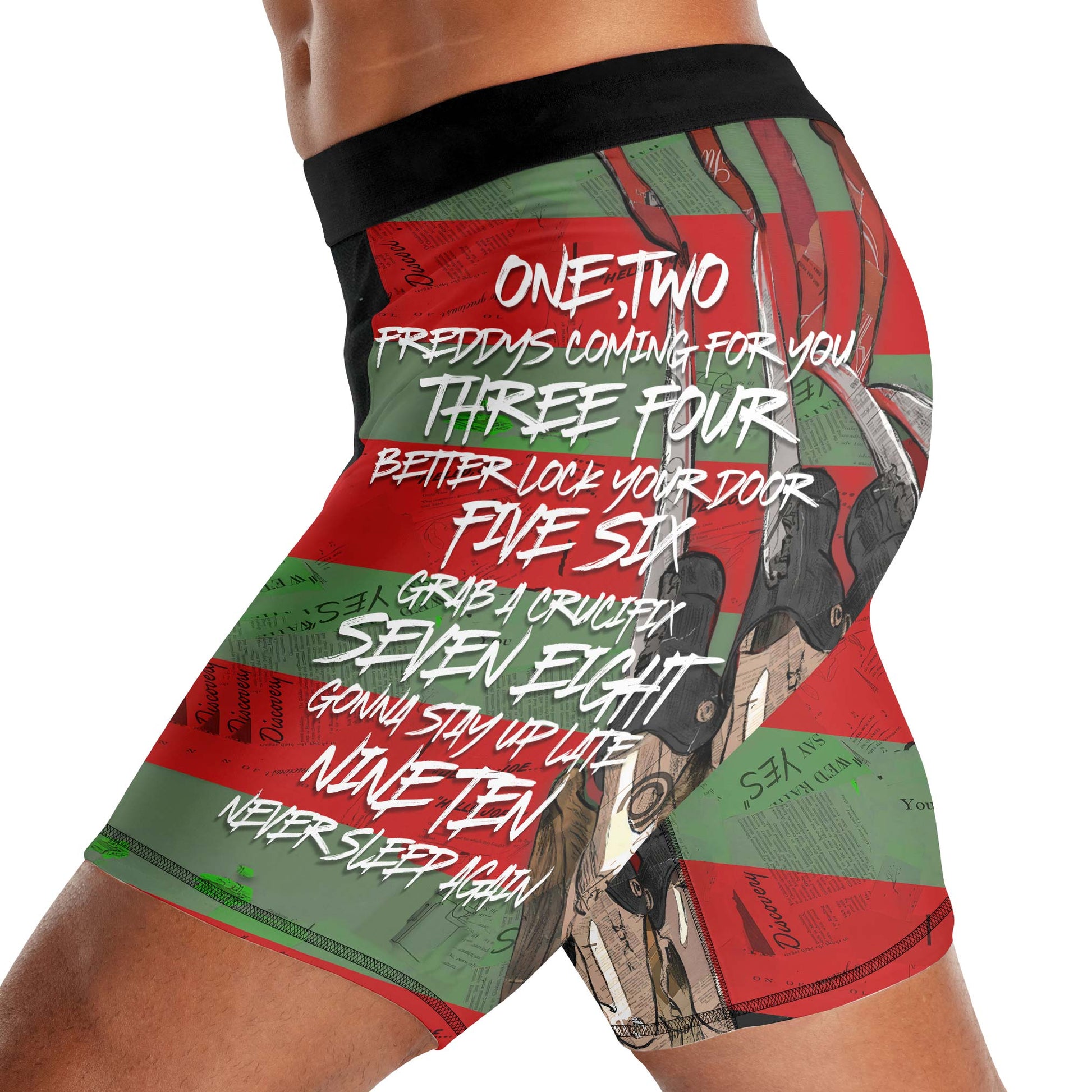 Freddy Krueger Compression Shorts