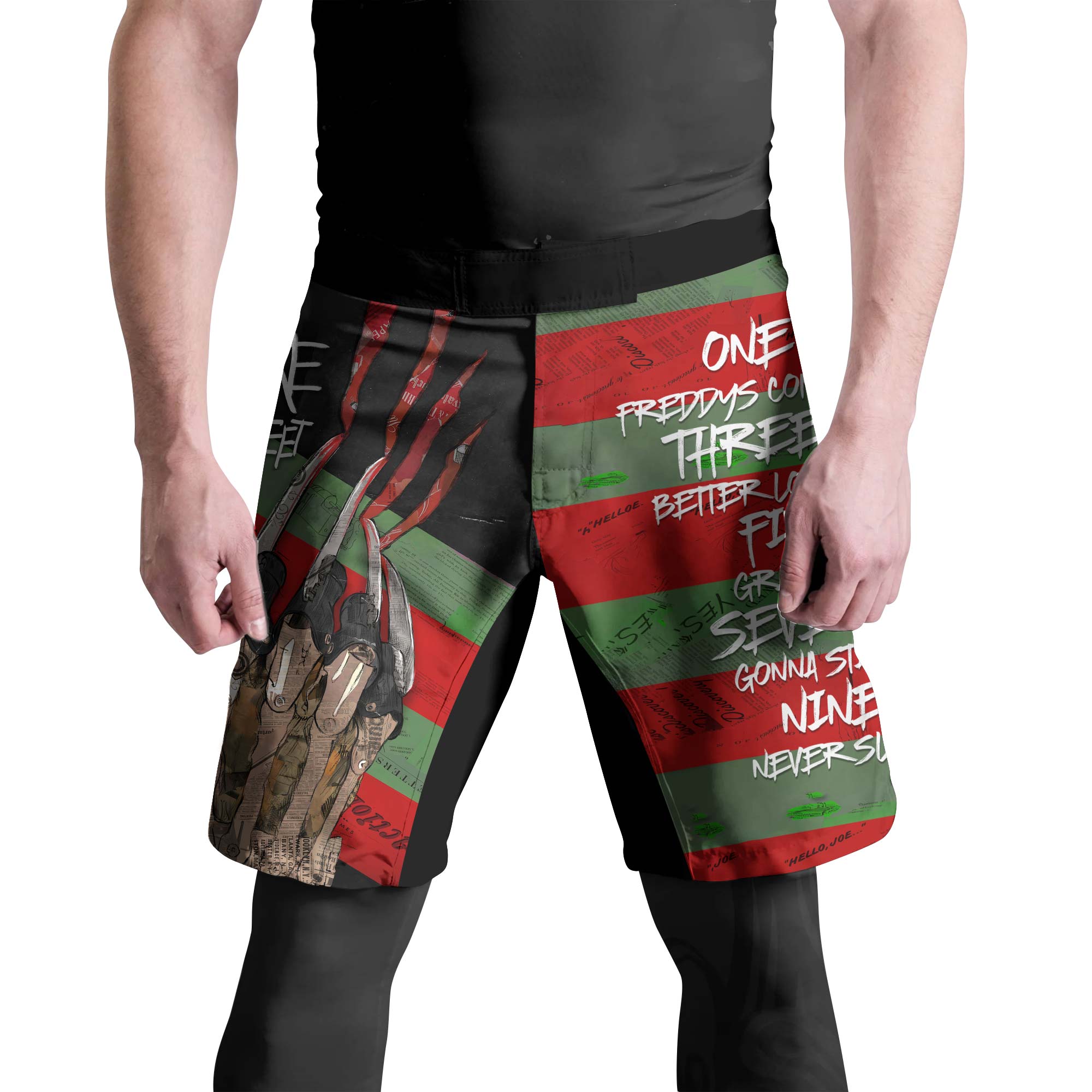 Freddy Krueger Fight Shorts