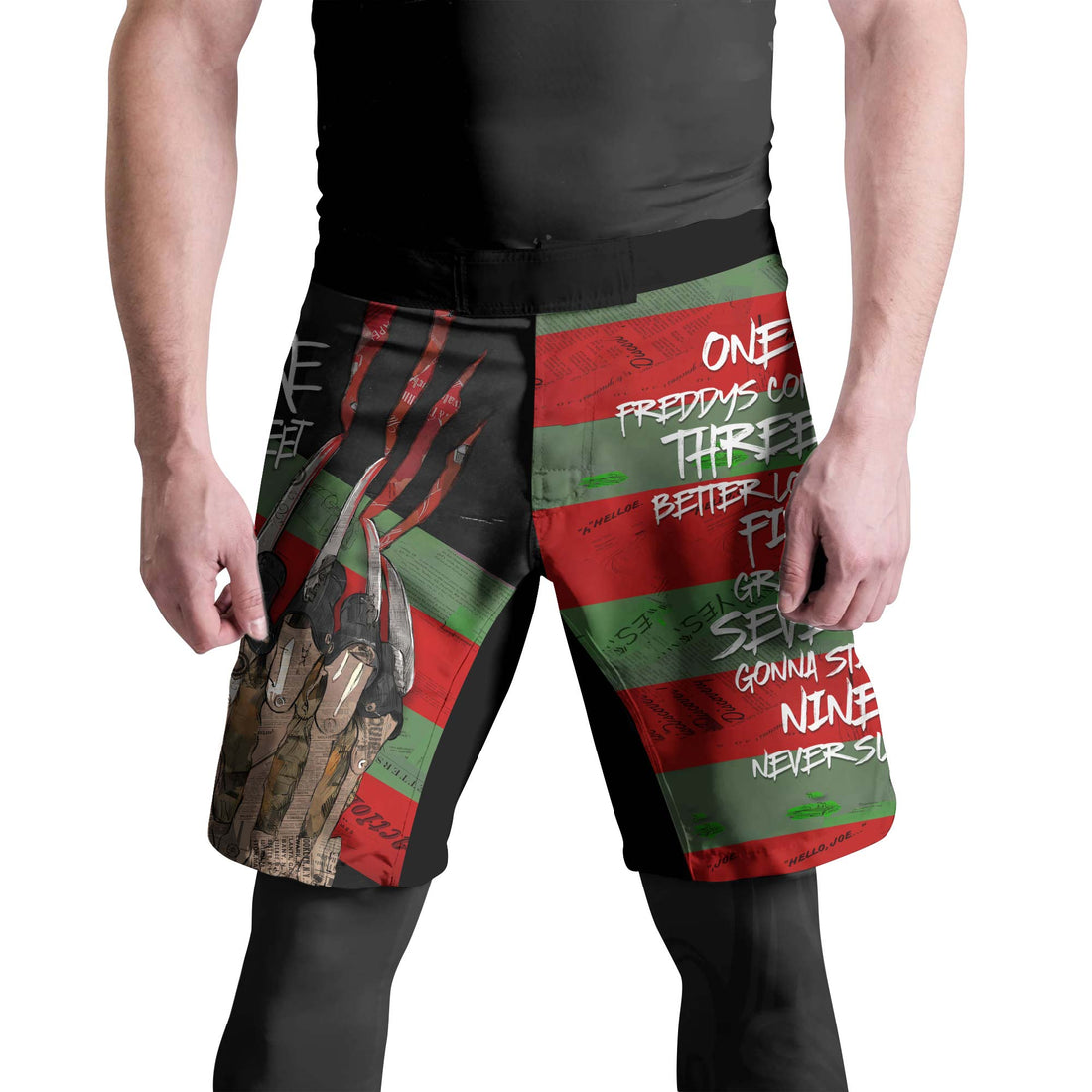 Freddy Krueger Fight Shorts