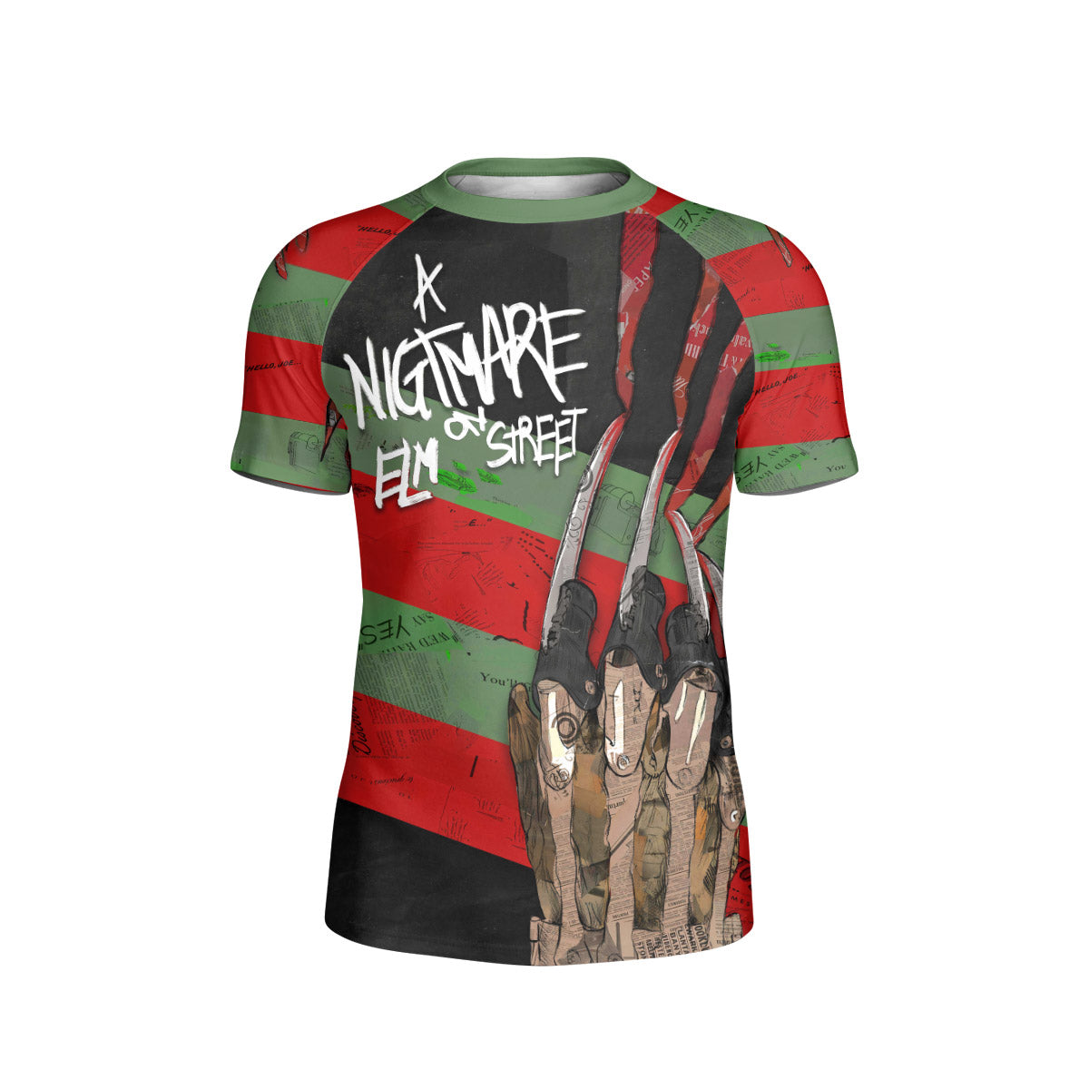 Freddy Krueger Kids Rash Guard