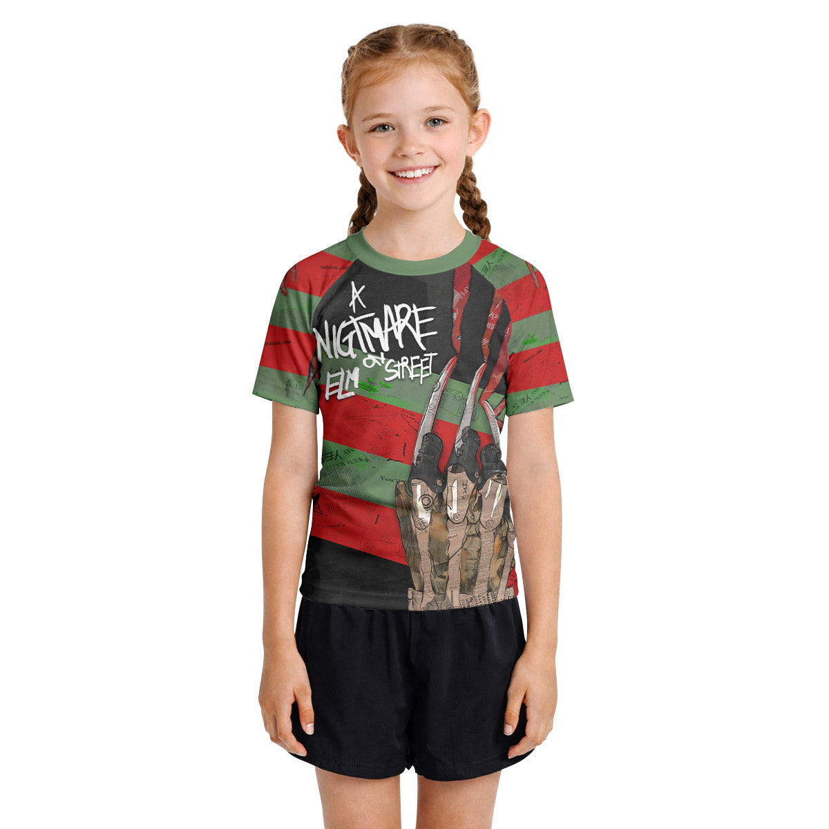 Freddy Krueger Kids Rash Guard