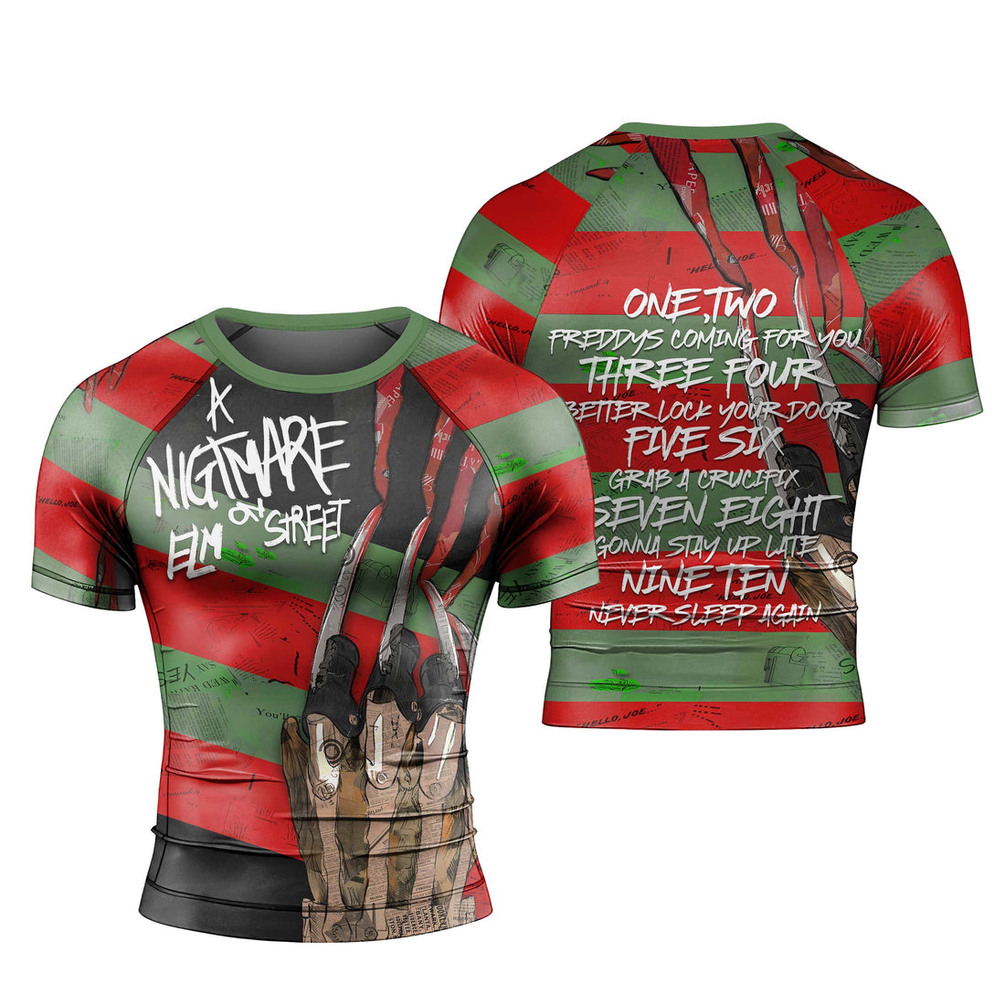 Freddy Krueger Rash Guard