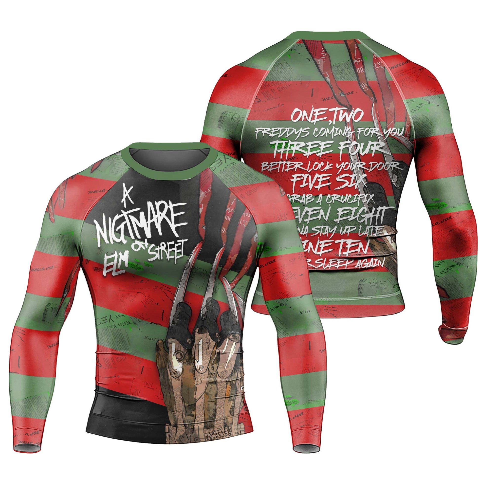 Freddy Krueger Rash Guard