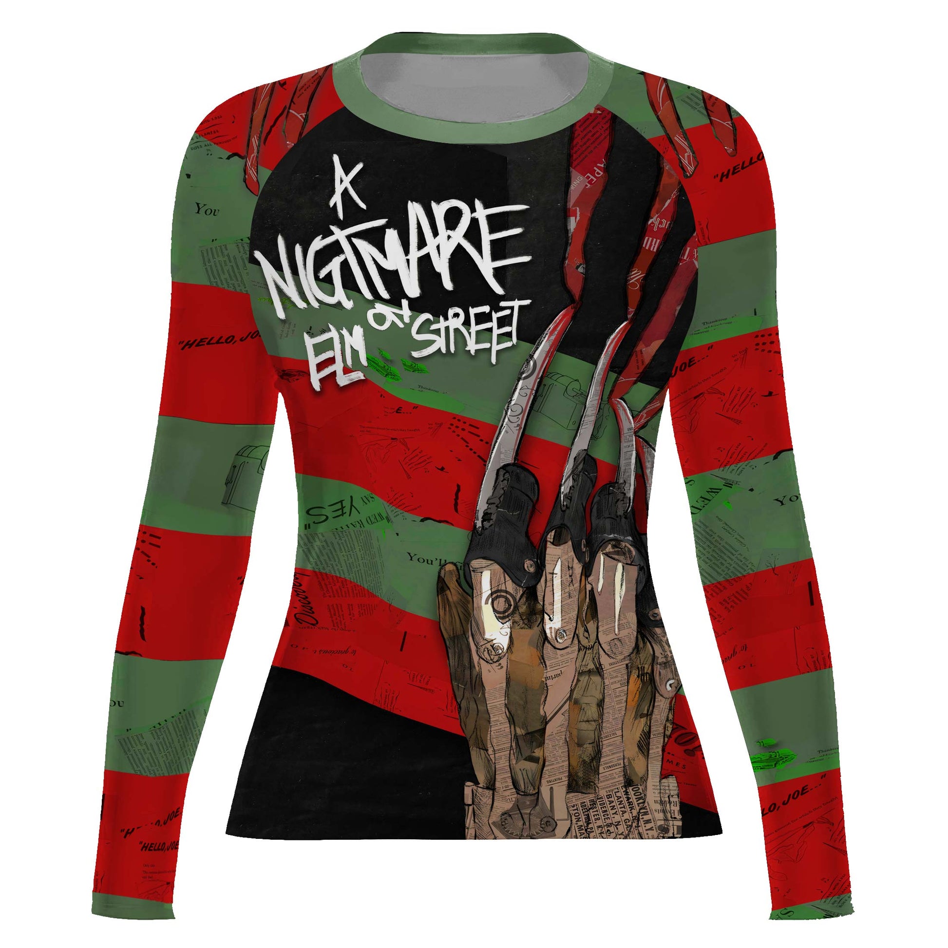 Freddy Krueger Rash Guard